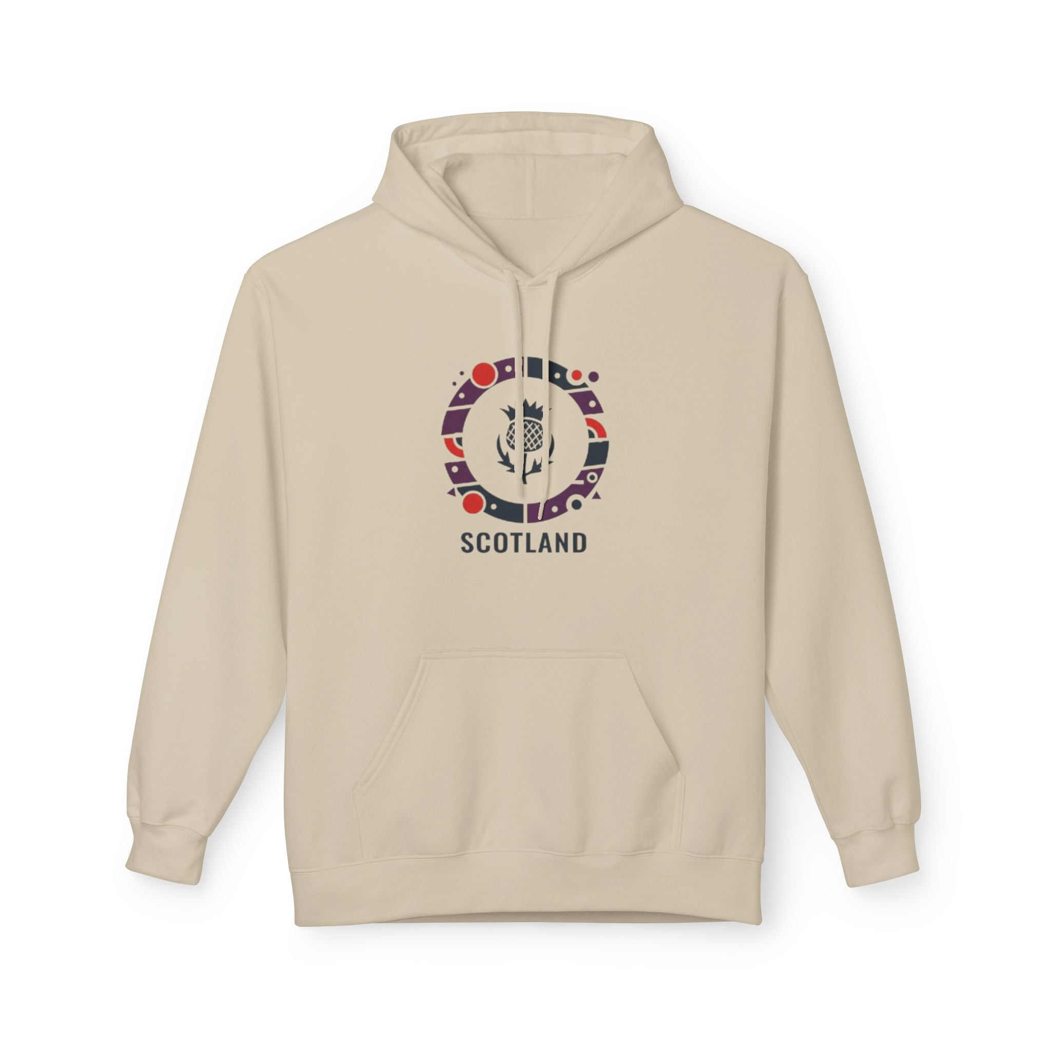 Scotland Crest Hoodie — Modern Celtic Emblem Travel & Pride Pullover