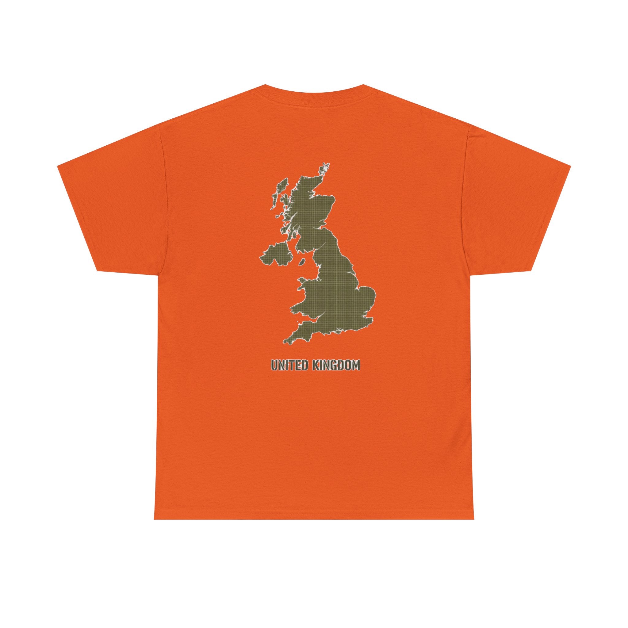 United Kingdom Map Tee — "GALLUS" Streetwear Graphic T-Shirt
