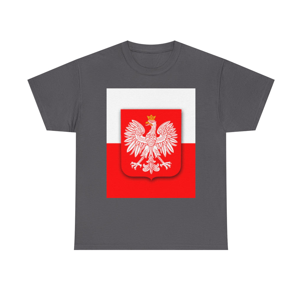 Polish White Eagle T-Shirt — Polska Coat of Arms Tee