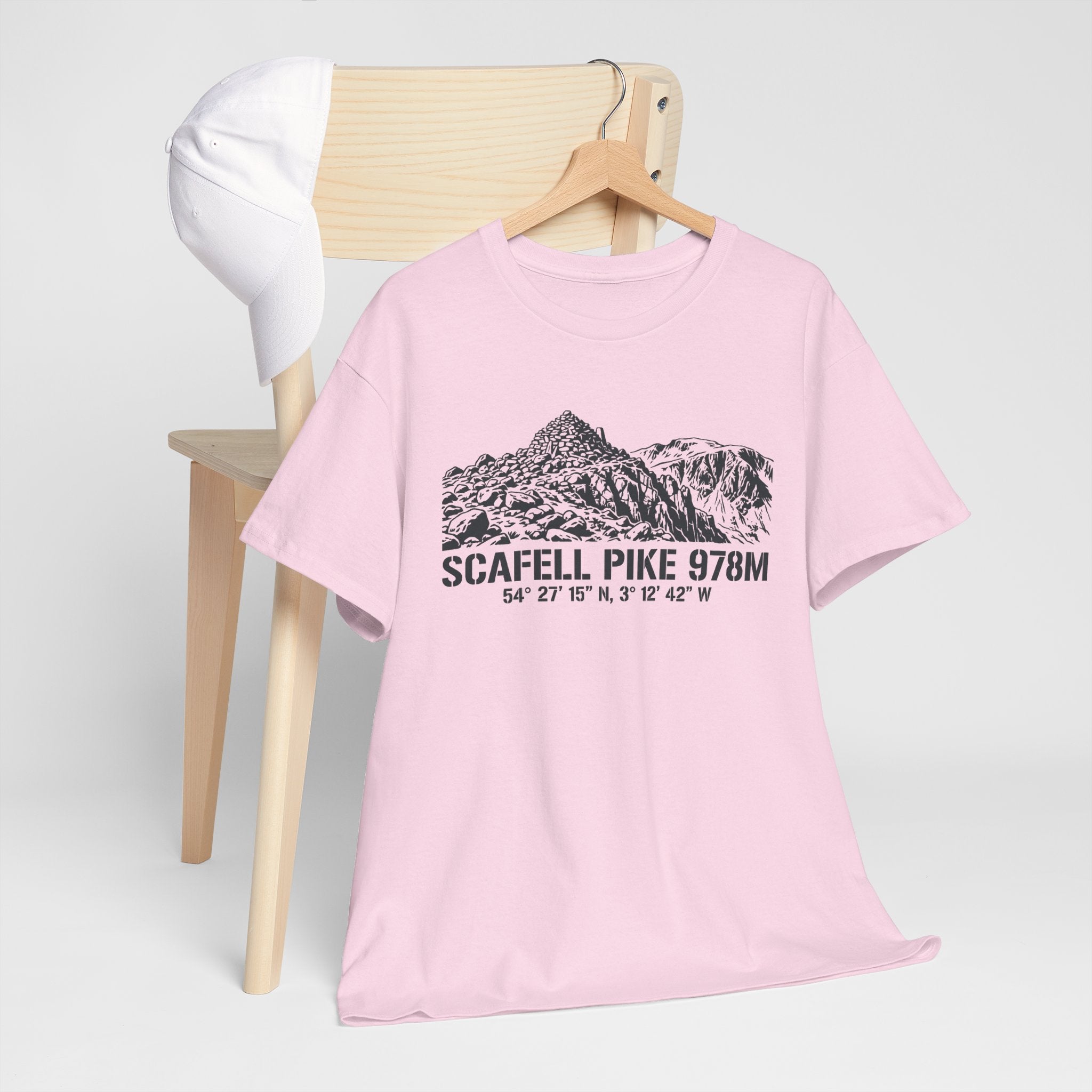 Scafell Pike 978M Mountain Tee — Scafell Pike Summit Graphic T-Shirt