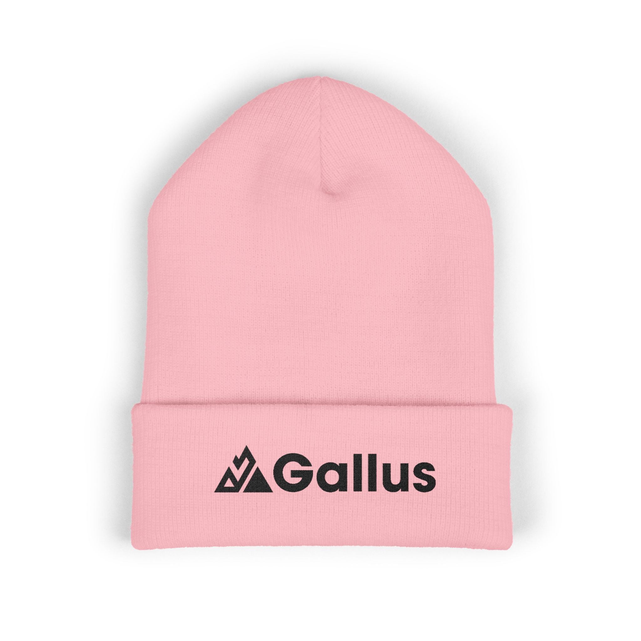 Embroidered "Gallus" Classic Cuffed Beanie — Warm Winter Knit Hat