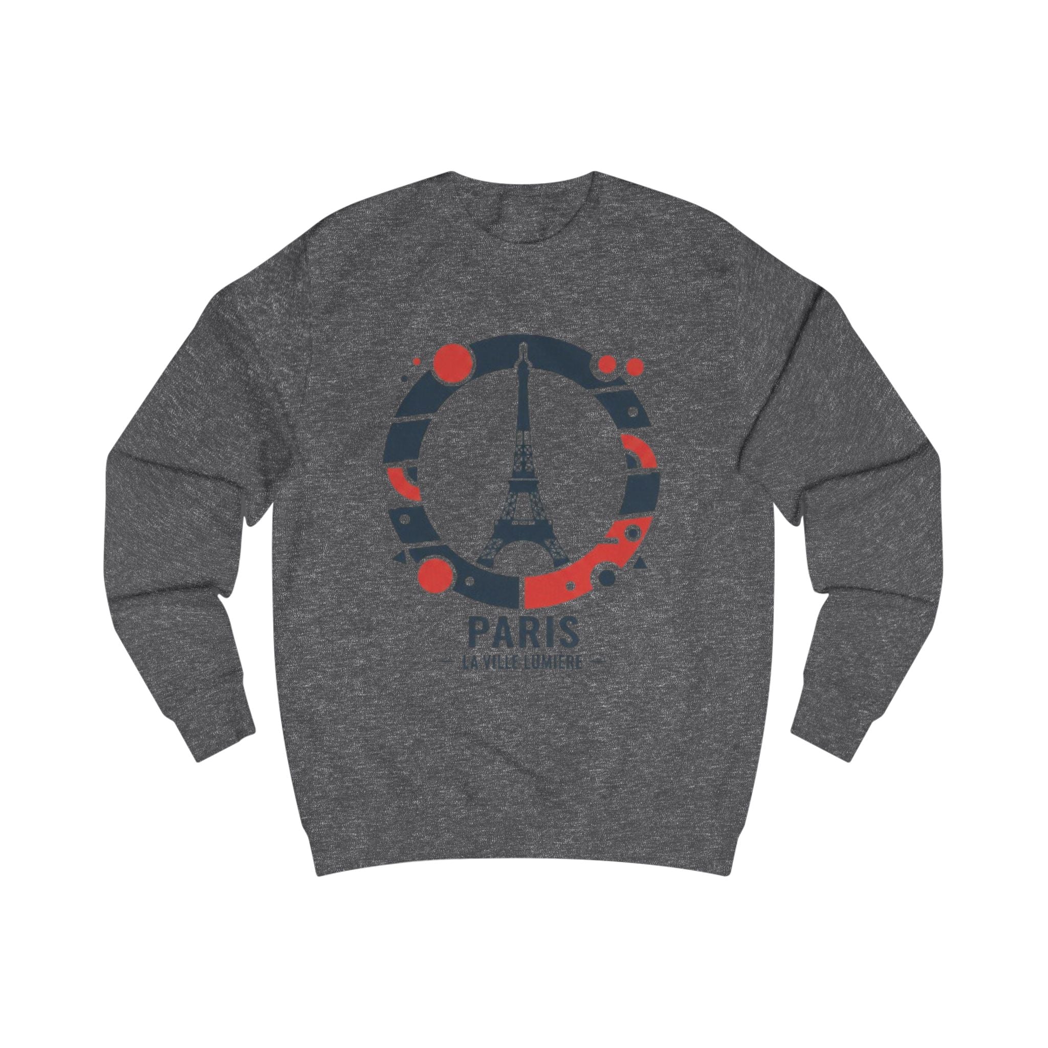 Paris Eiffel Tower Sweatshirt — La Ville Lumière Graphic Crewneck