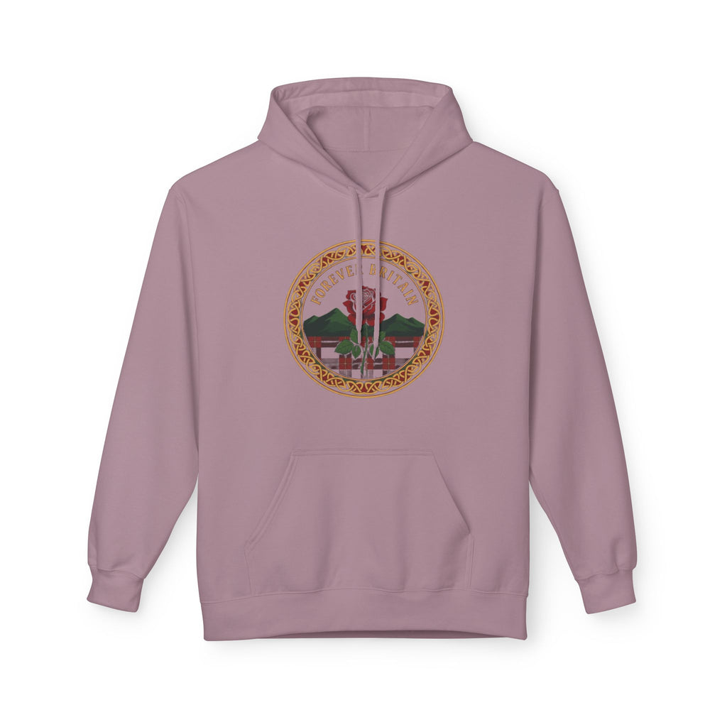 Forever British Vintage Seal Hoodie — Retro UK Crest Pullover