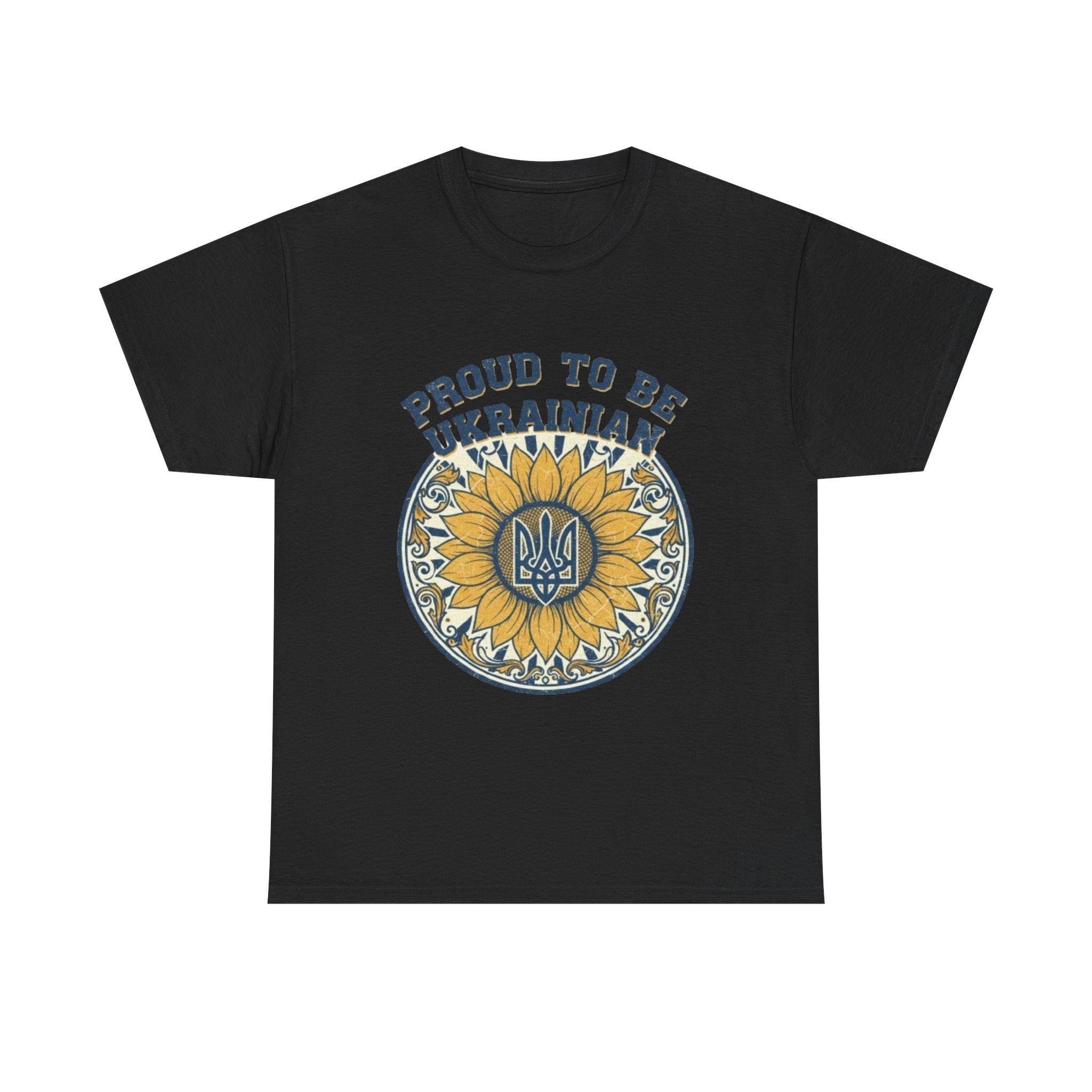 Proud to Be Ukrainian Sunflower T-Shirt