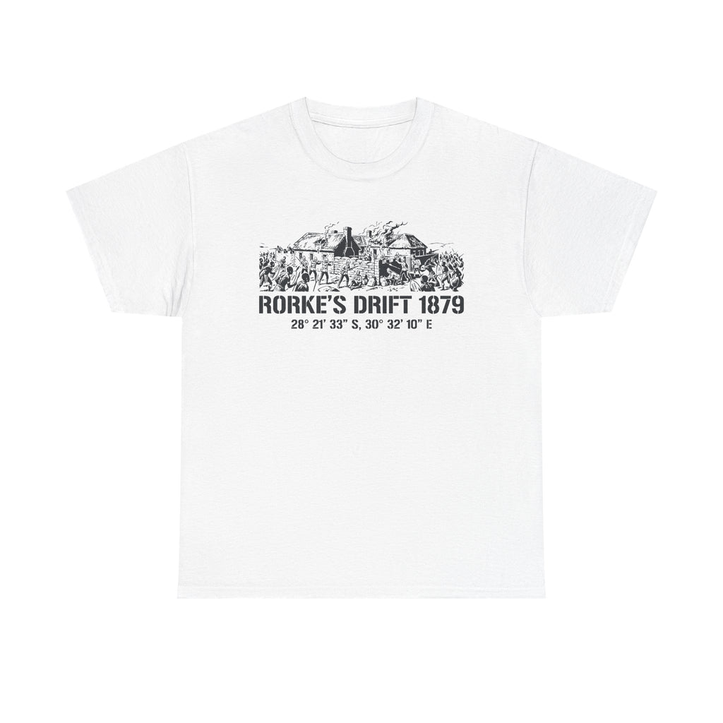 Rorke's Drift 1879 Tee | Historical Battle Illustration