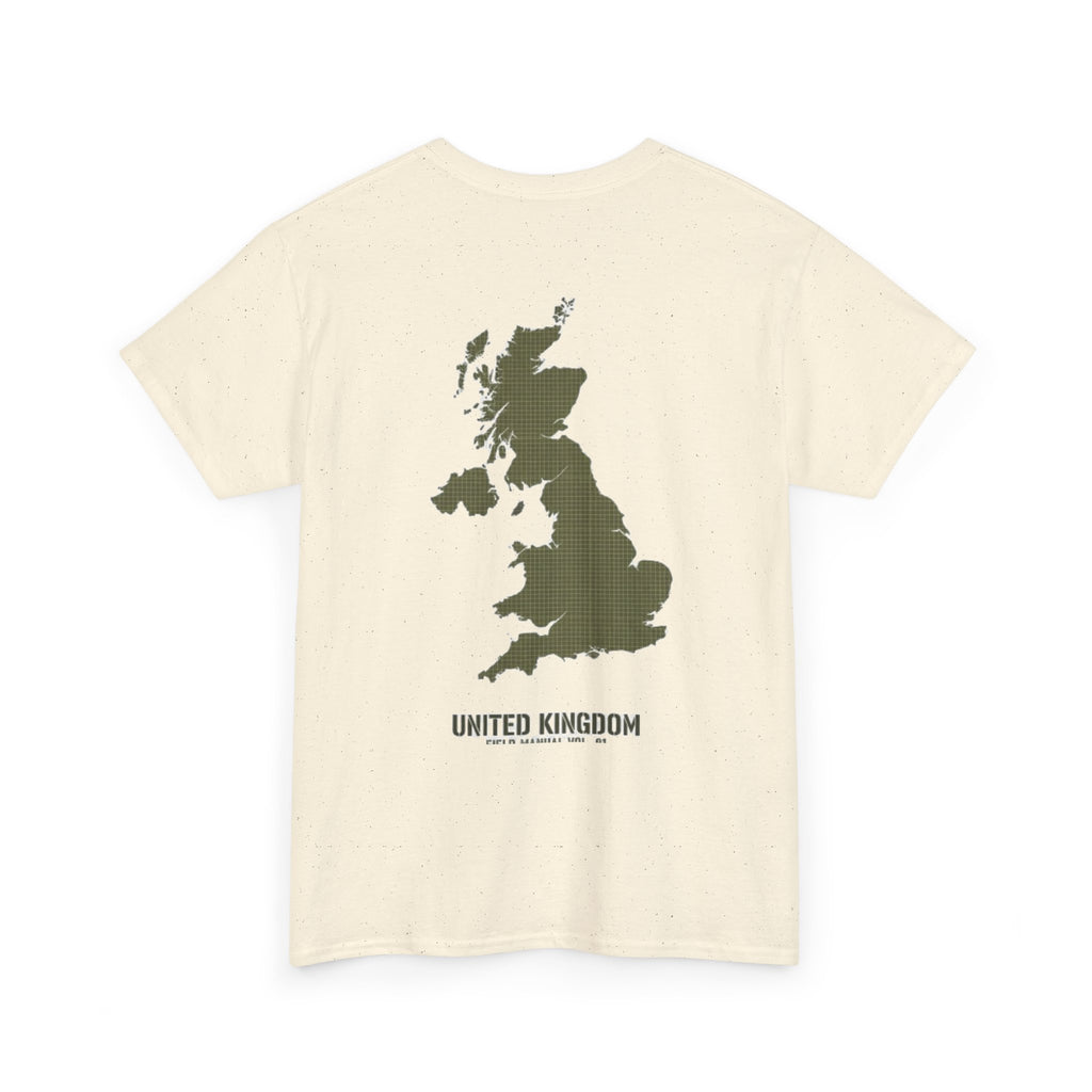 United Kingdom Map T-Shirt — Minimal UK Outline Tee