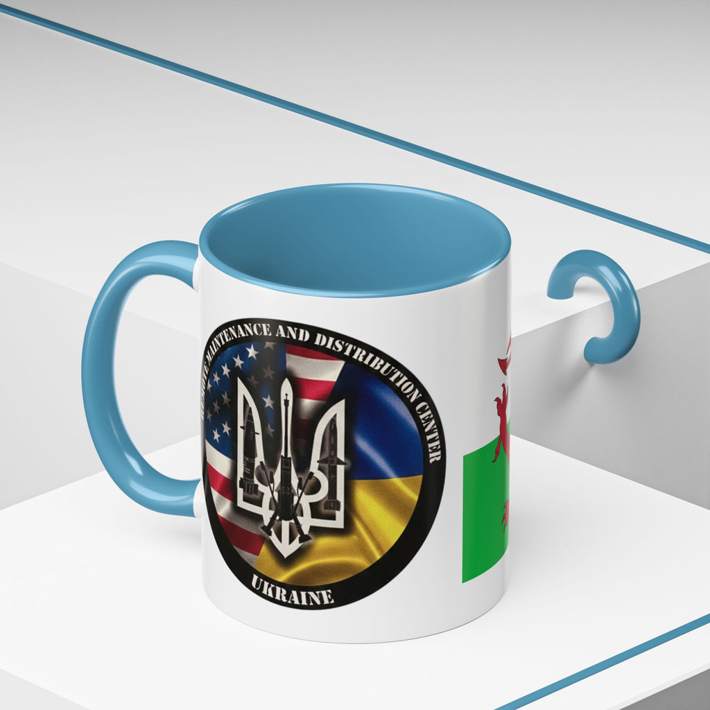 Wales Flag Accent Coffee Mug (11/15oz) – Red Welsh Dragon Tea & Coffee Cup