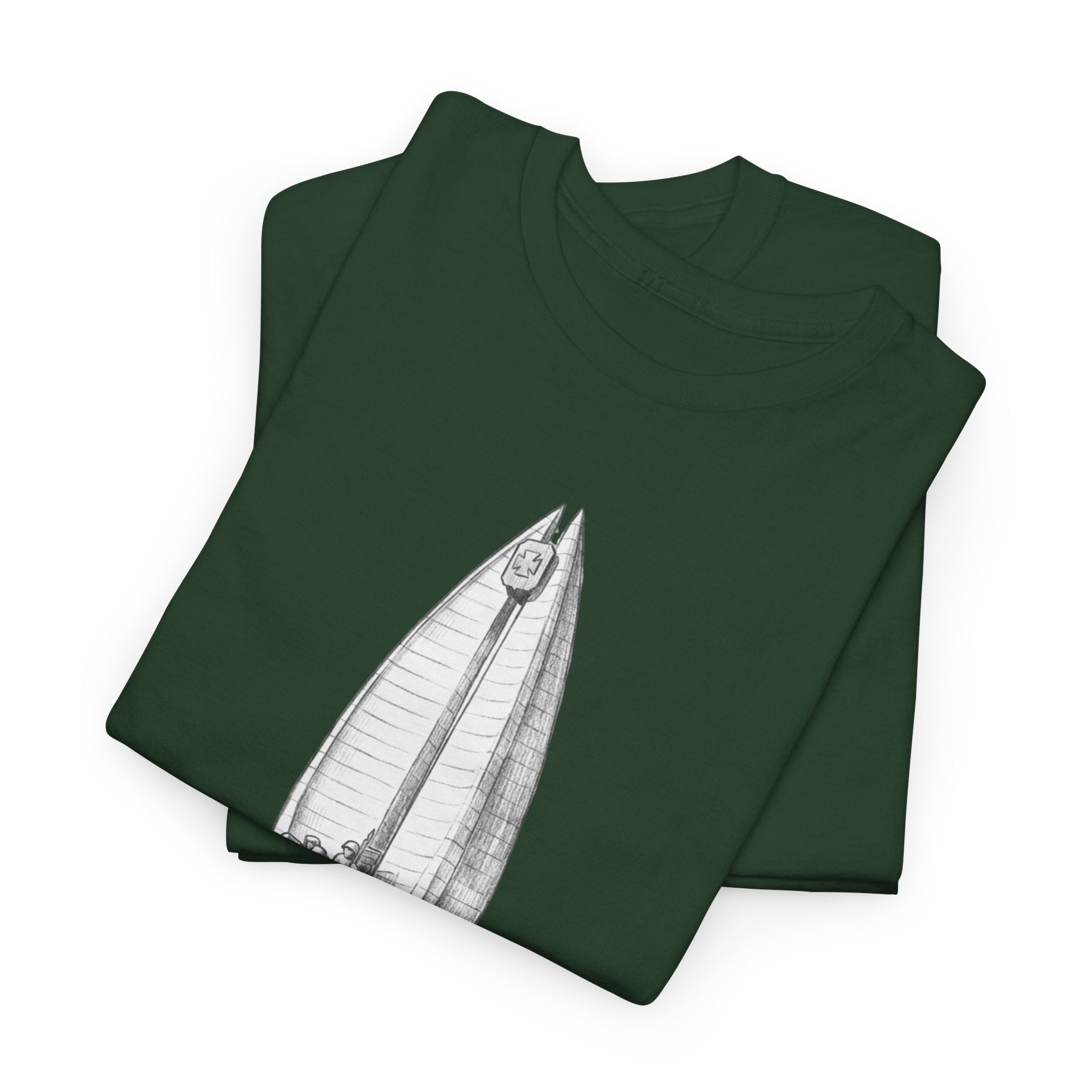 Rzeszów Coordinates T‑Shirt — City Landmark  Sketch Tee