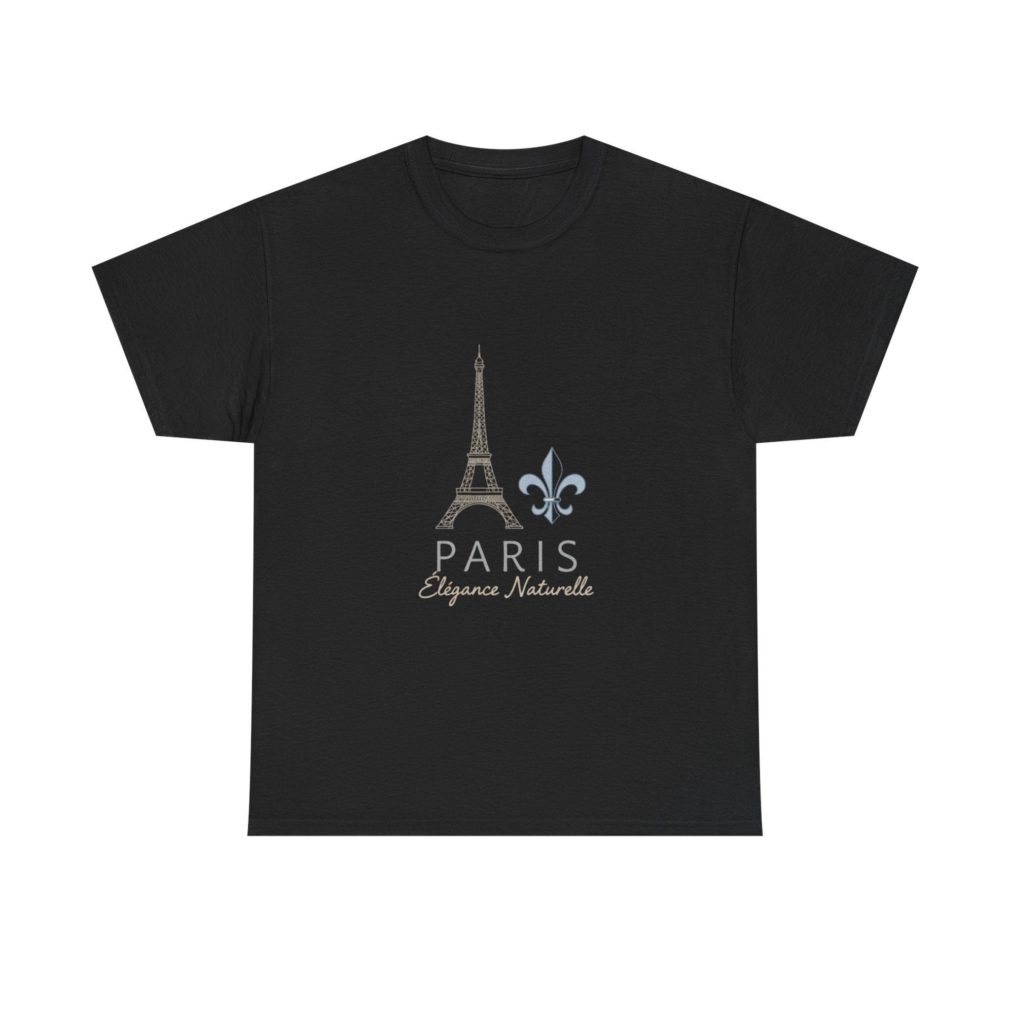 Paris Eiffel Tower Tee – 'Paris Élégance Naturelle' Graphic T-Shirt