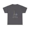 Paris Eiffel Tower Tee – 'Paris Élégance Naturelle' Graphic T-Shirt