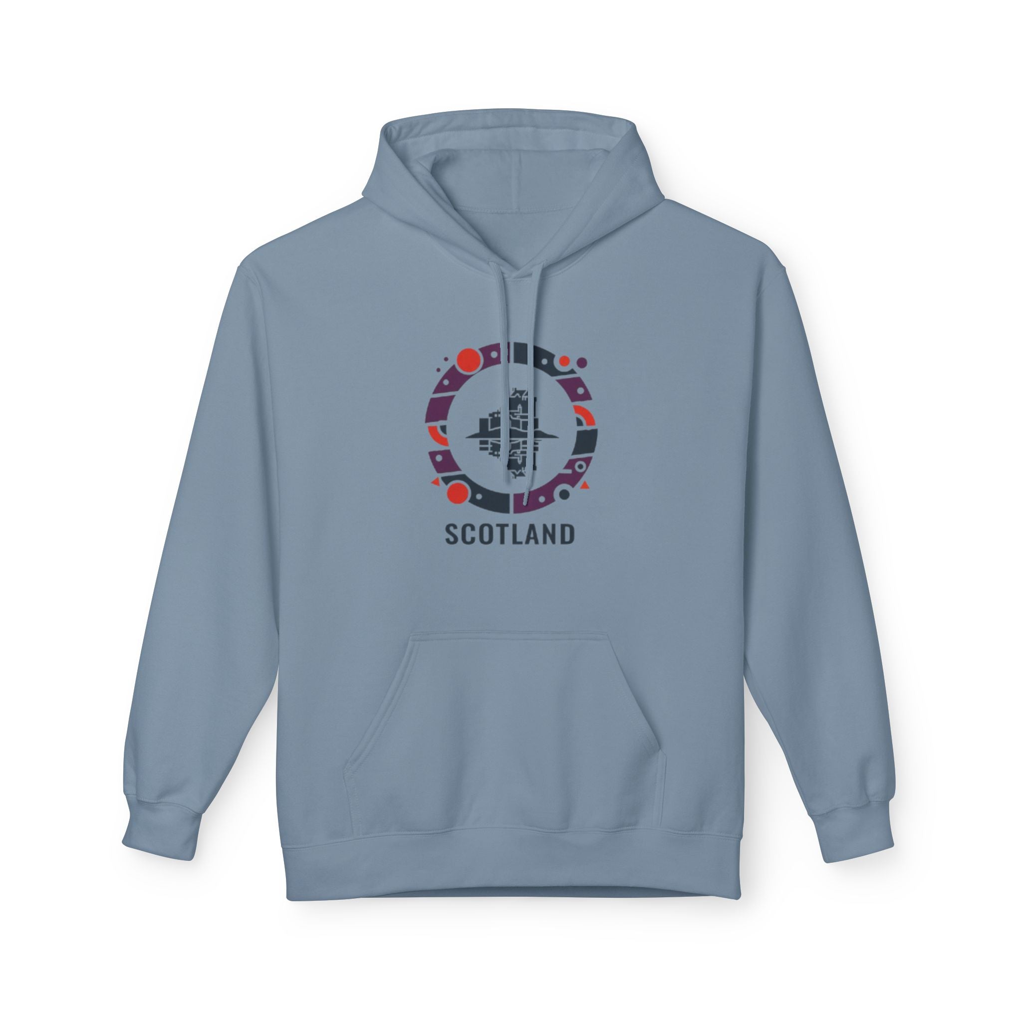 Scotland Crest Hoodie — Modern Scottish Travel Sweatshirt