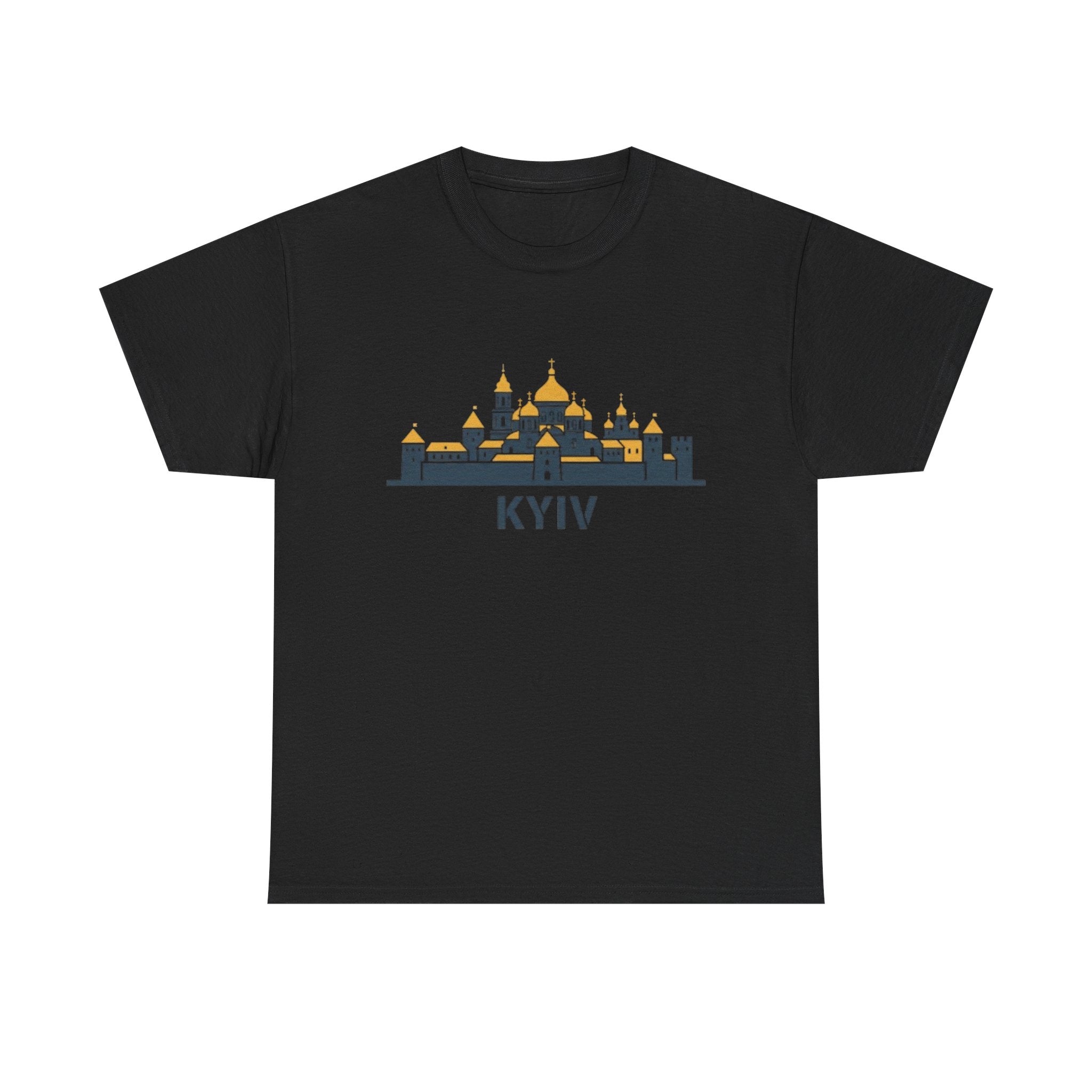 Kyiv Skyline Tee — Ukrainian Cityscape Graphic T-Shirt