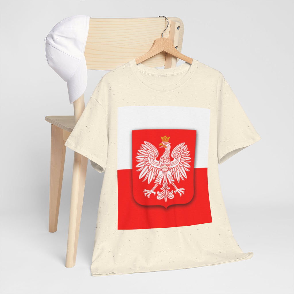Polish White Eagle T-Shirt — Polska Coat of Arms Tee