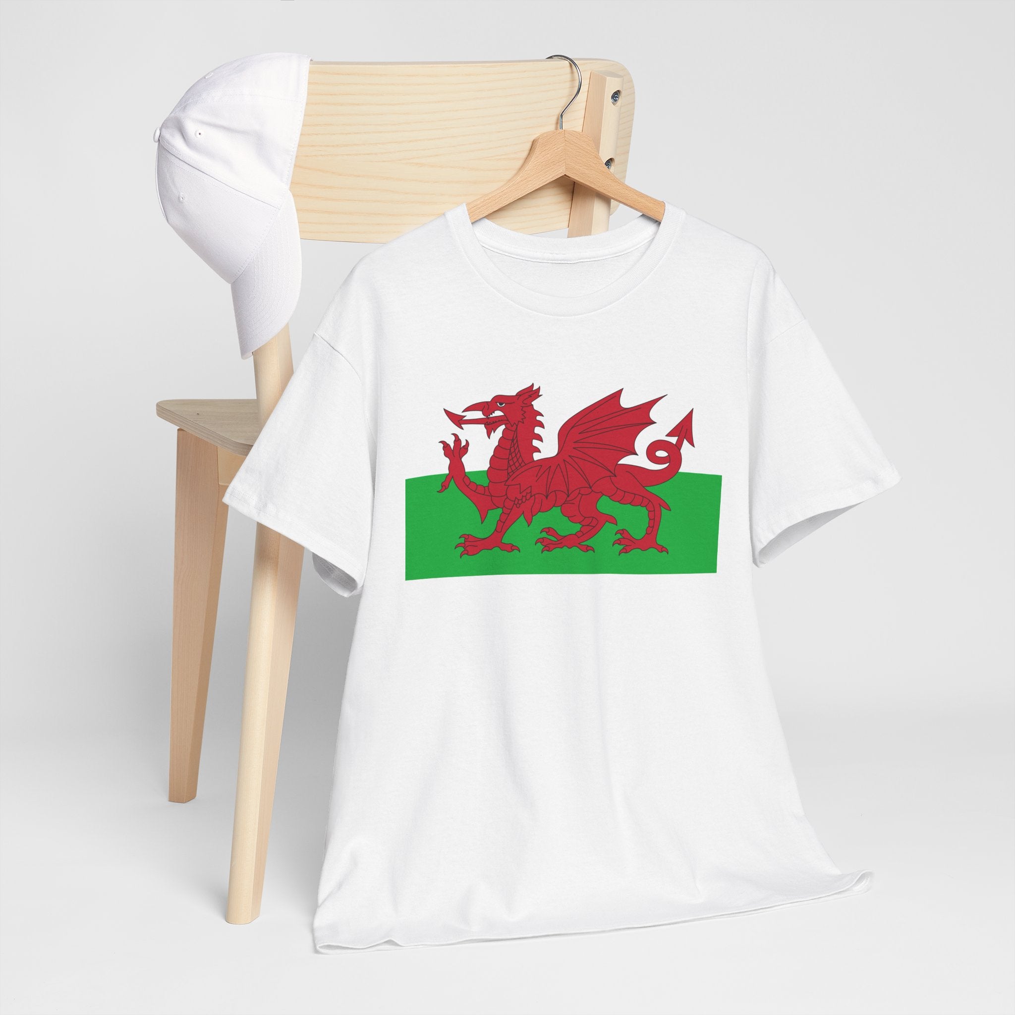 Welsh Dragon T‑Shirt — Cymru Red Dragon Flag Tee