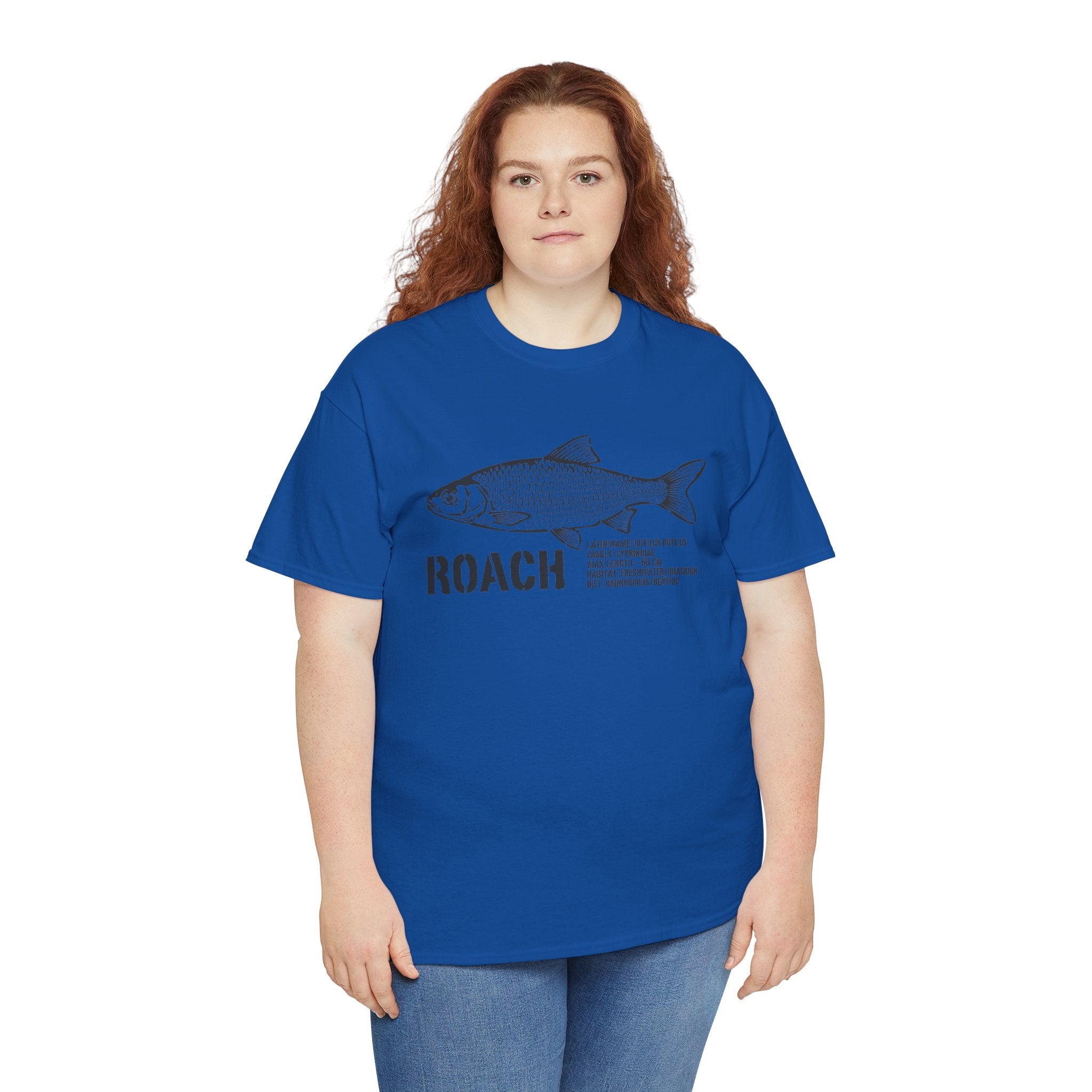 Roach Fish Sketch Tee — Vintage Angler Graphic T-Shirt