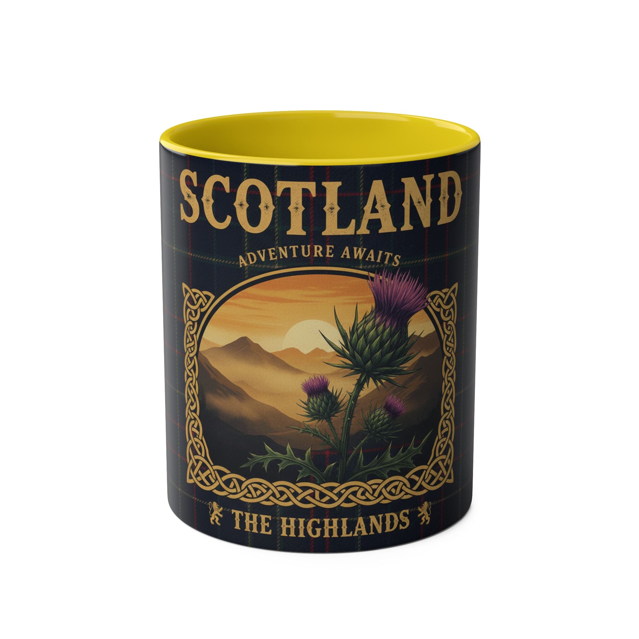 Two-Tone Coffee Mugs, 11oz