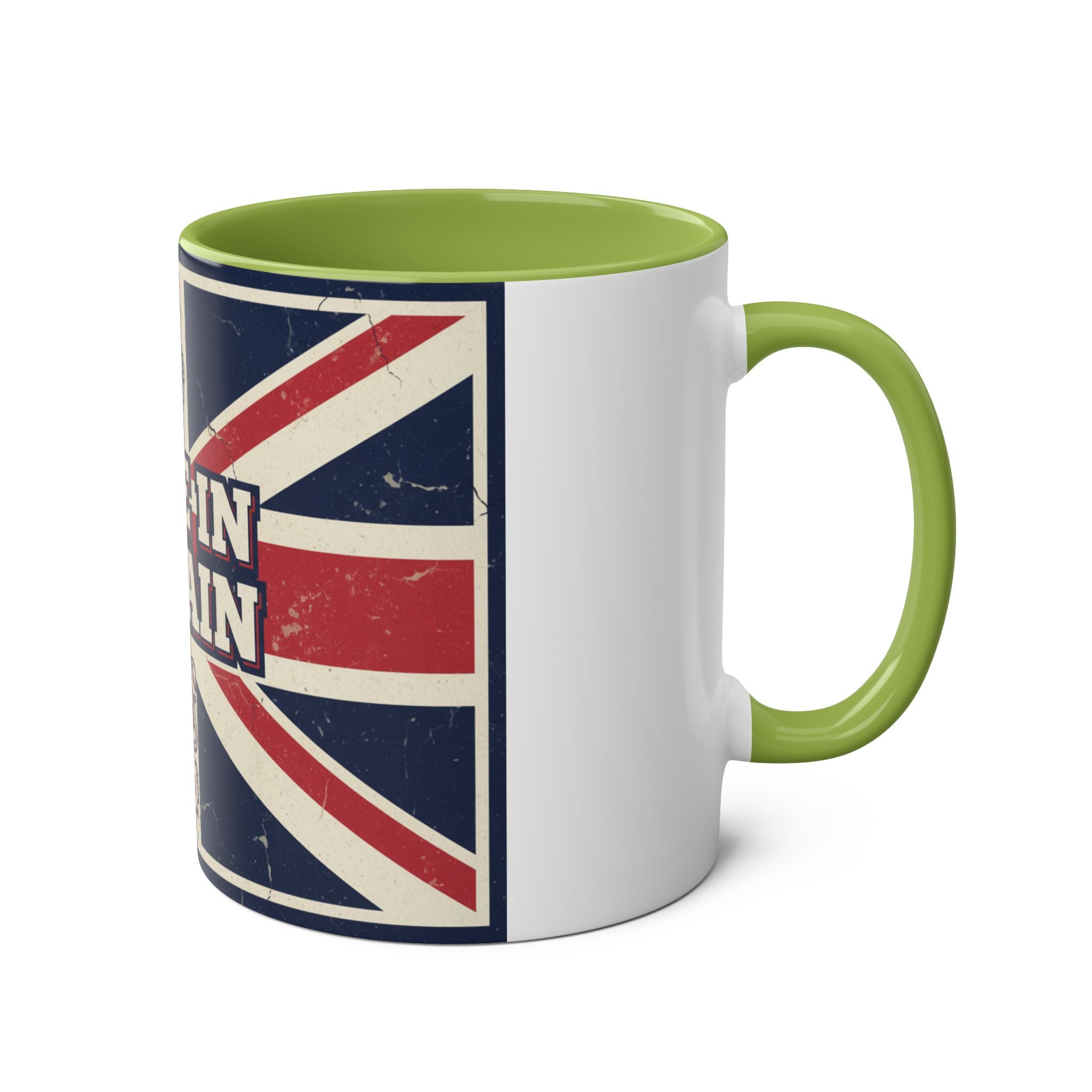 Two-Tone Coffee Mugs, 11oz