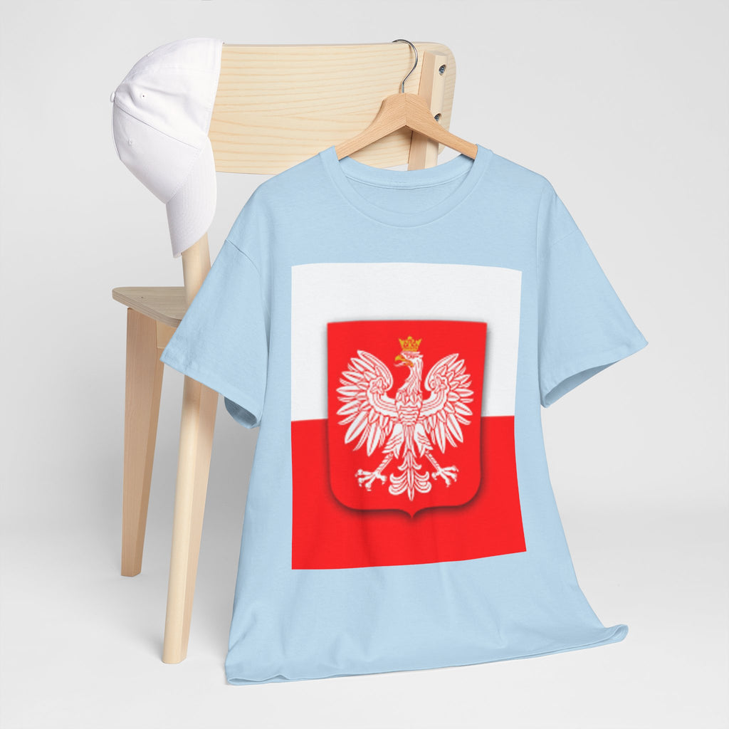 Polish White Eagle T-Shirt — Polska Coat of Arms Tee