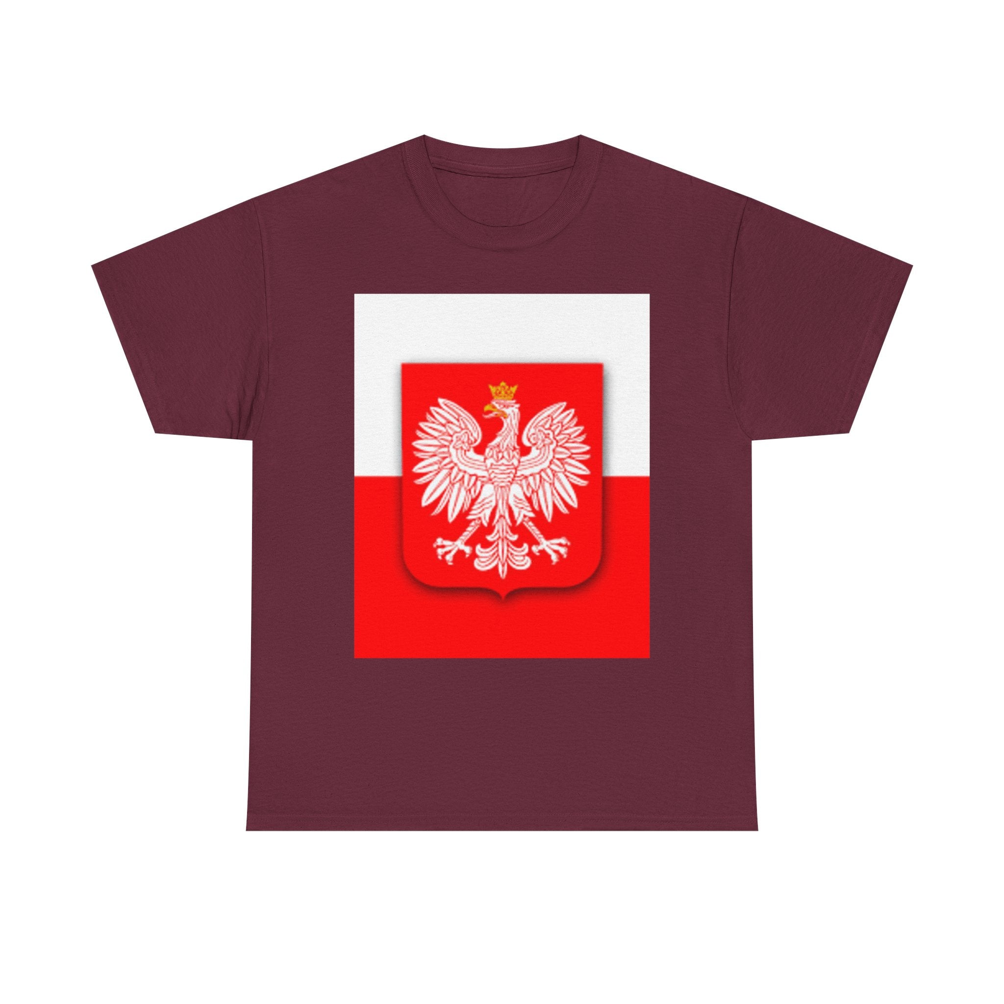Polish White Eagle T-Shirt — Polska Coat of Arms Tee