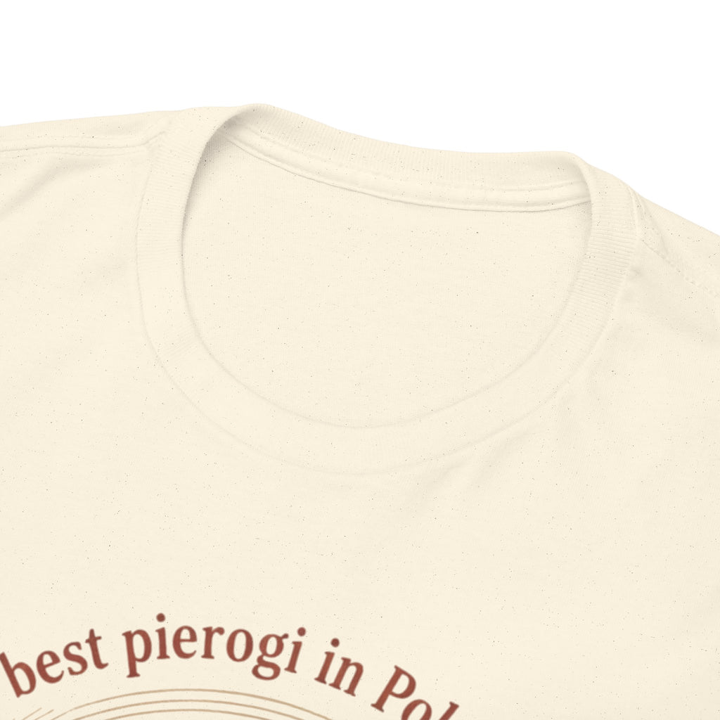 Kraków Pierogi Graphic Tee — "The best pierogi in Poland is in KRAKÓW" T-Shirt