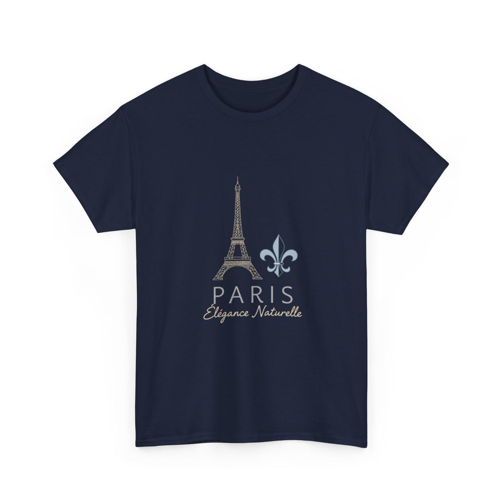 Paris Eiffel Tower Tee – 'Paris Élégance Naturelle' Graphic T-Shirt