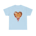 Polish Pride Heart Flame Tee | Polska Heritage T-Shirt