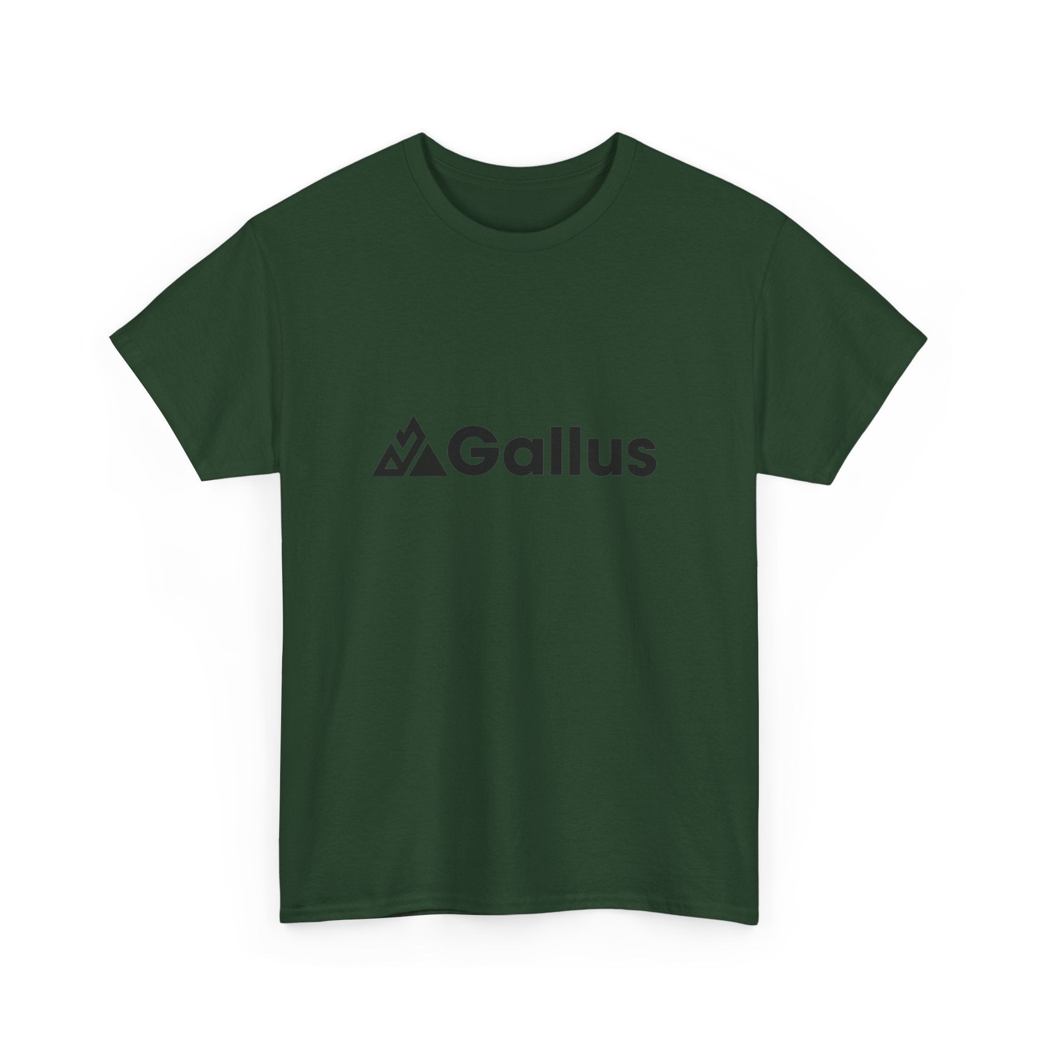 Italy Map Tee — GALLUS Logo Casual Cotton T-Shirt