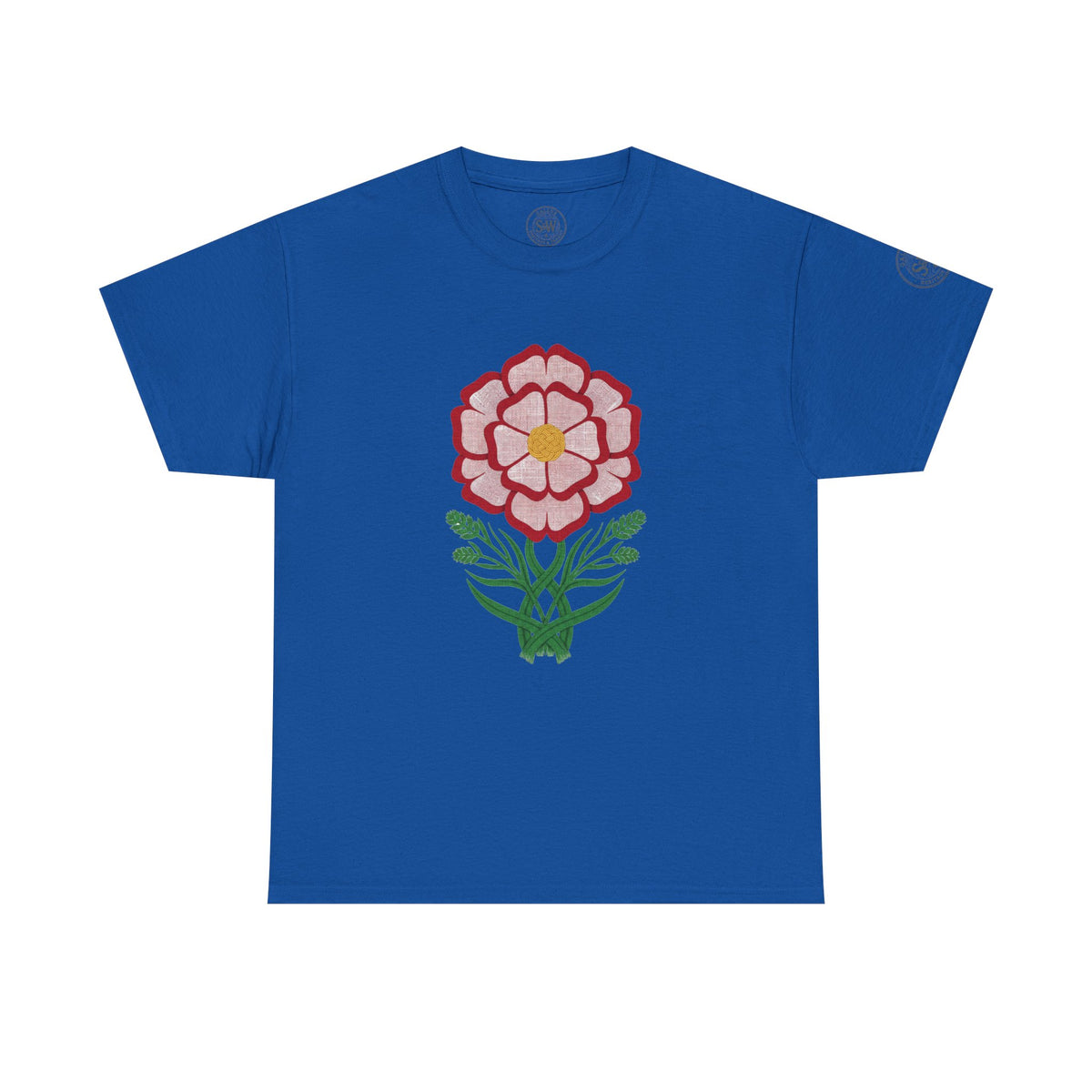 Tudor Rose England T-Shirt — Floral Heritage Graphic Tee — product image 10
