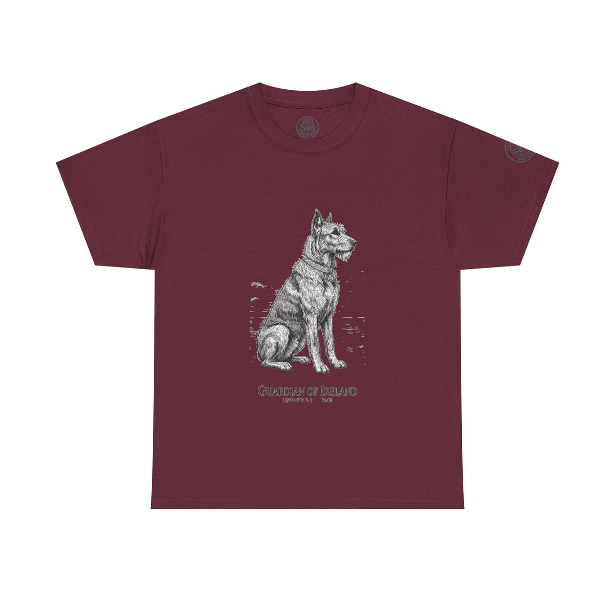 Guardian of Ireland German Shepherd T-Shirt — Irish Dog Tee — product image 6