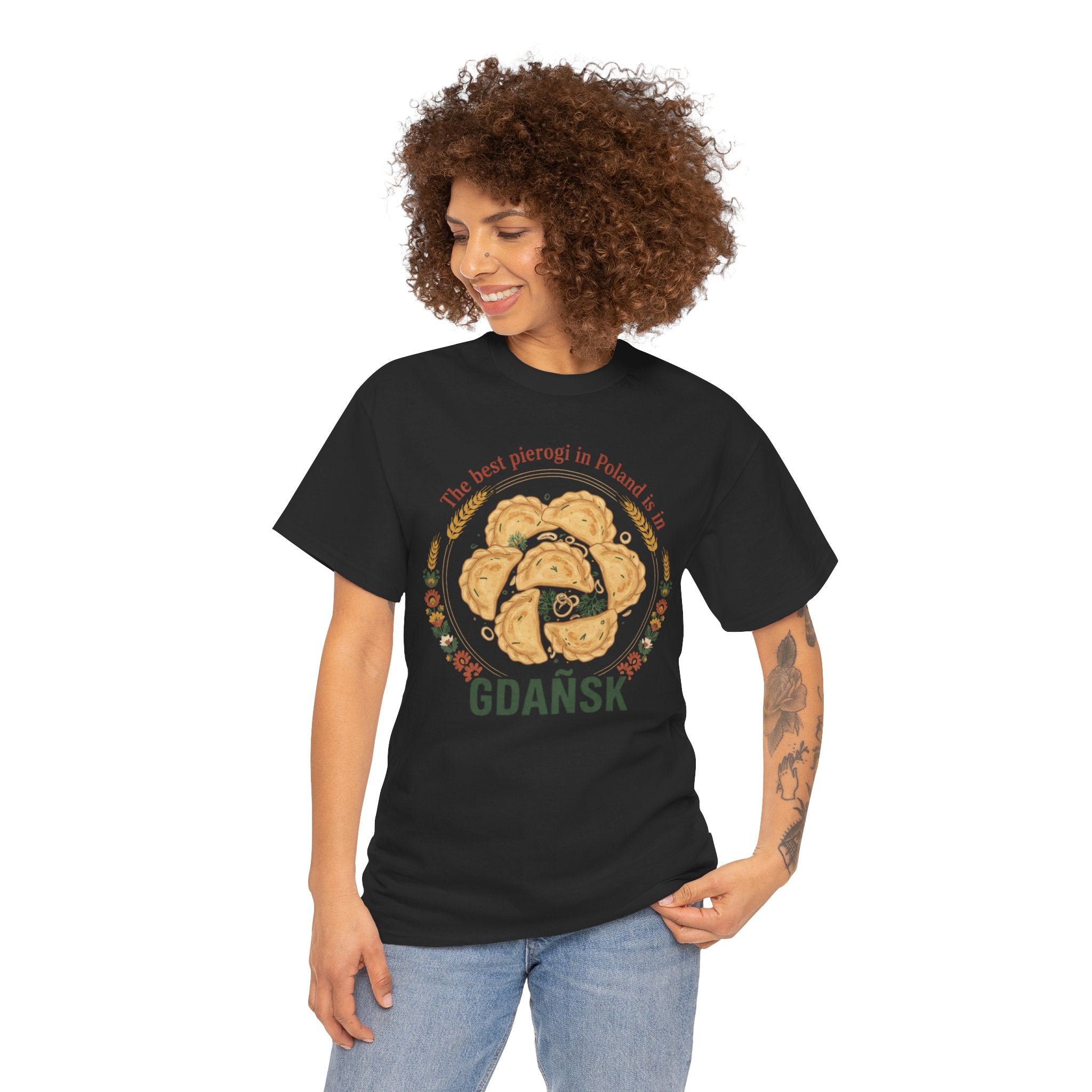 Gdańsk Pierogi T-Shirt — "The best pierogi in Poland" Travel Souvenir Tee