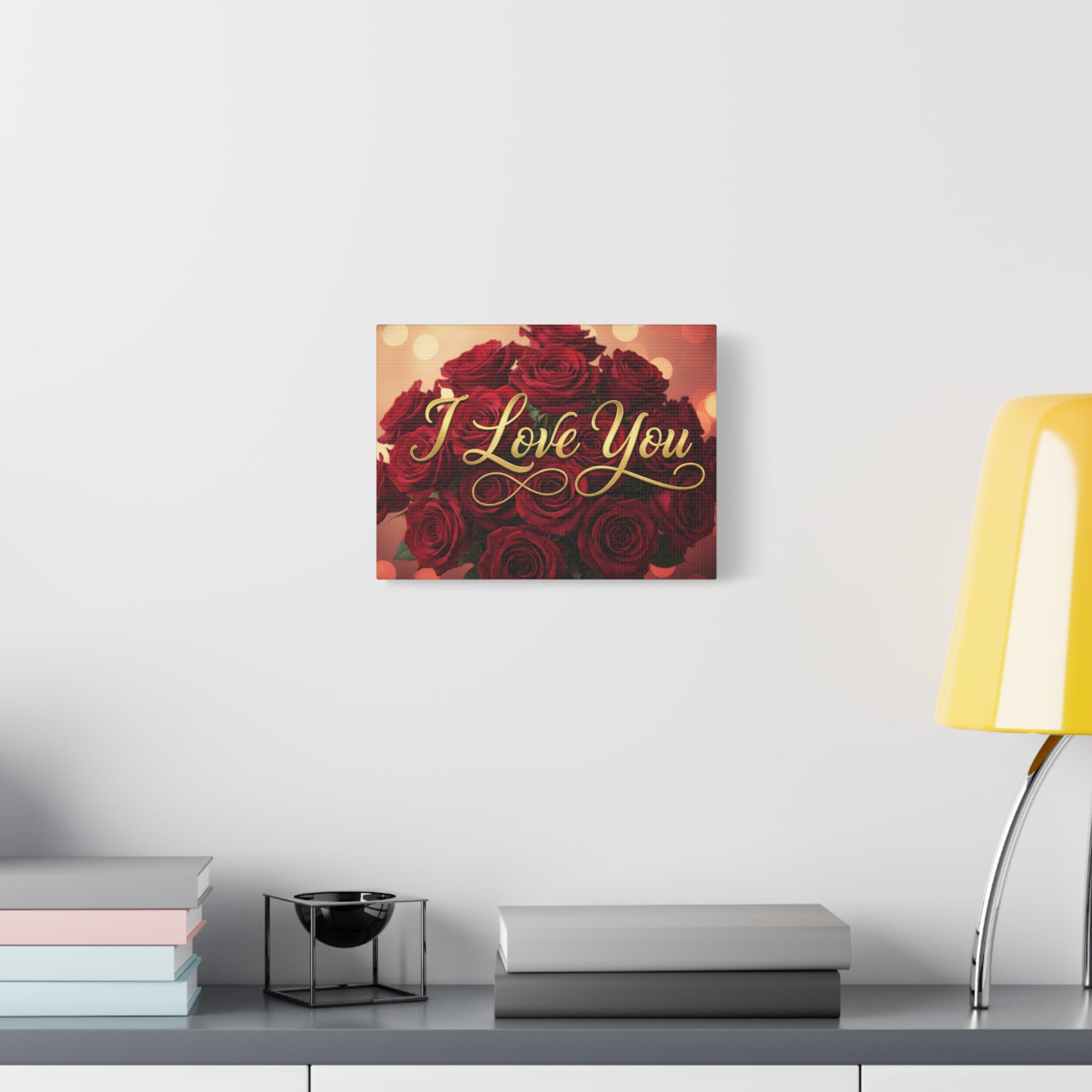 I Love You Roses Canvas