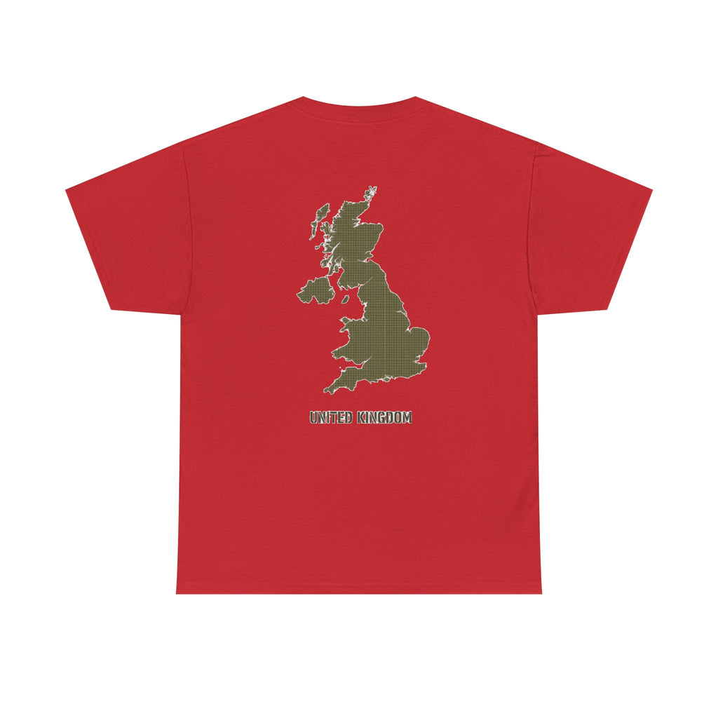 United Kingdom Map Tee — "GALLUS" Streetwear Graphic T-Shirt