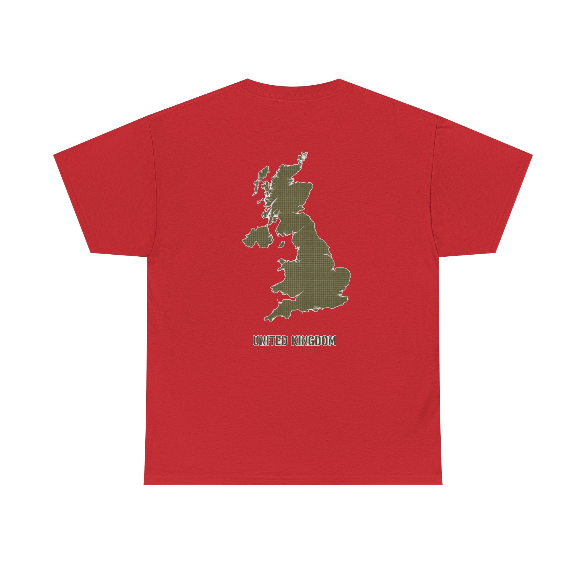 United Kingdom Map Tee — "GALLUS" Streetwear Graphic T-Shirt