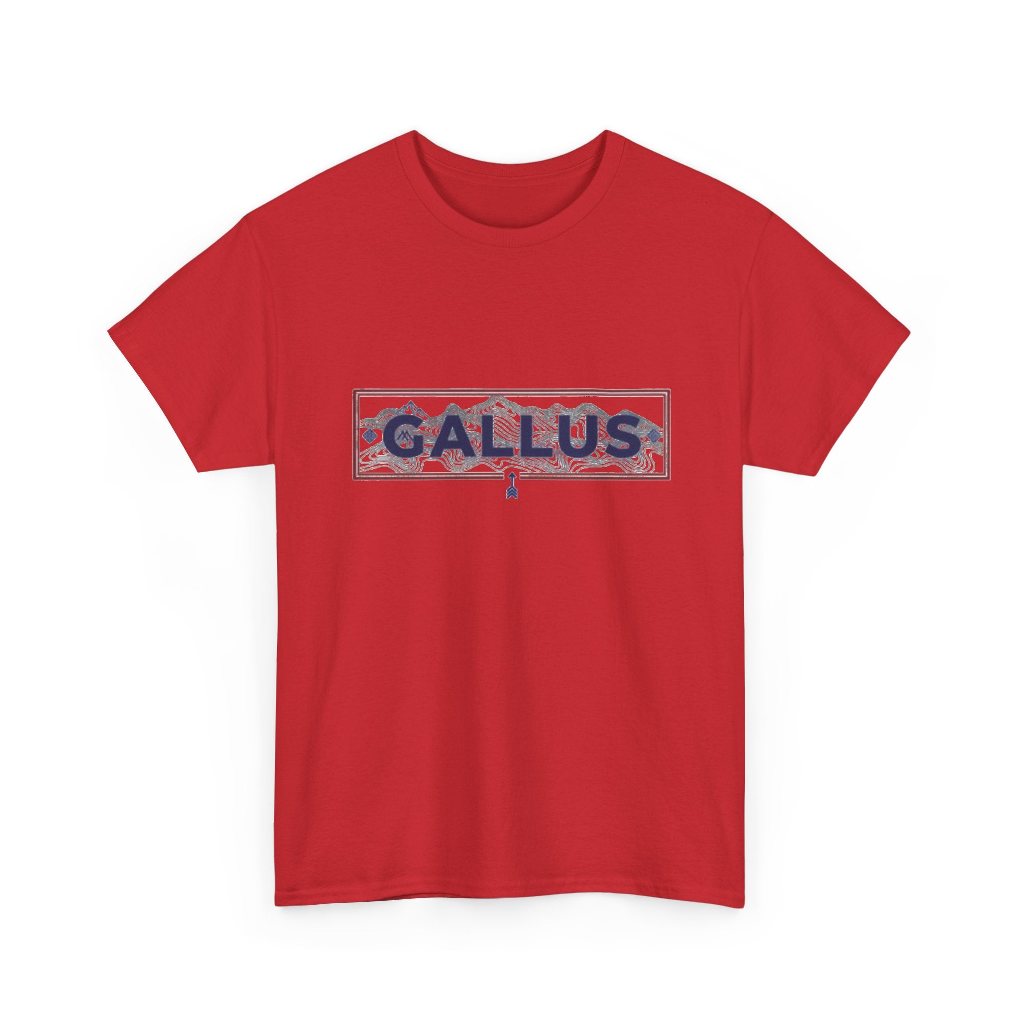 France Map Tee with "GALLUS" Chest Logo