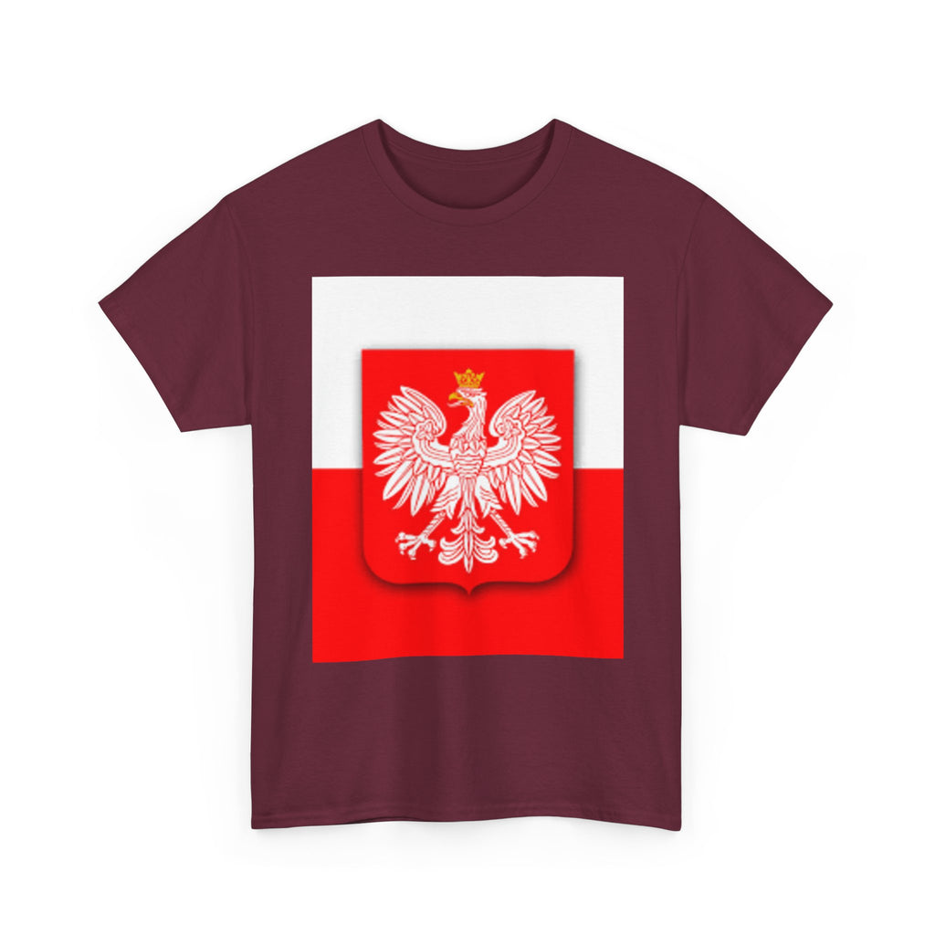 Polish White Eagle T-Shirt — Polska Coat of Arms Tee