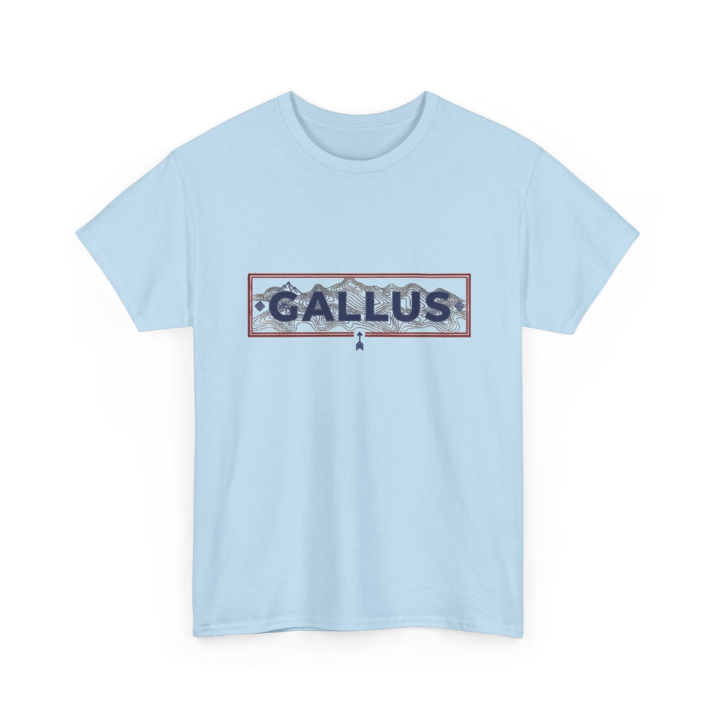 France Map Tee with "GALLUS" Chest Logo