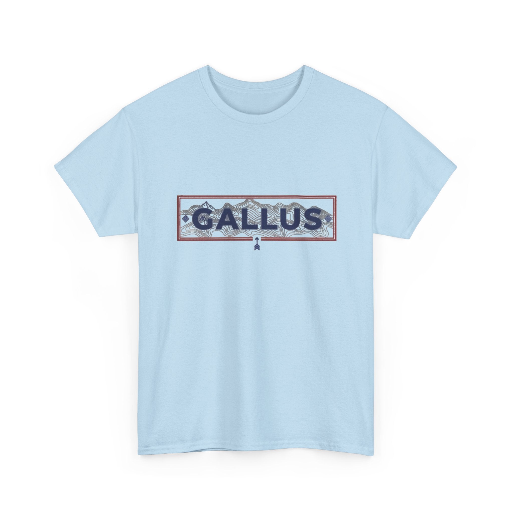 France Map Tee with "GALLUS" Chest Logo