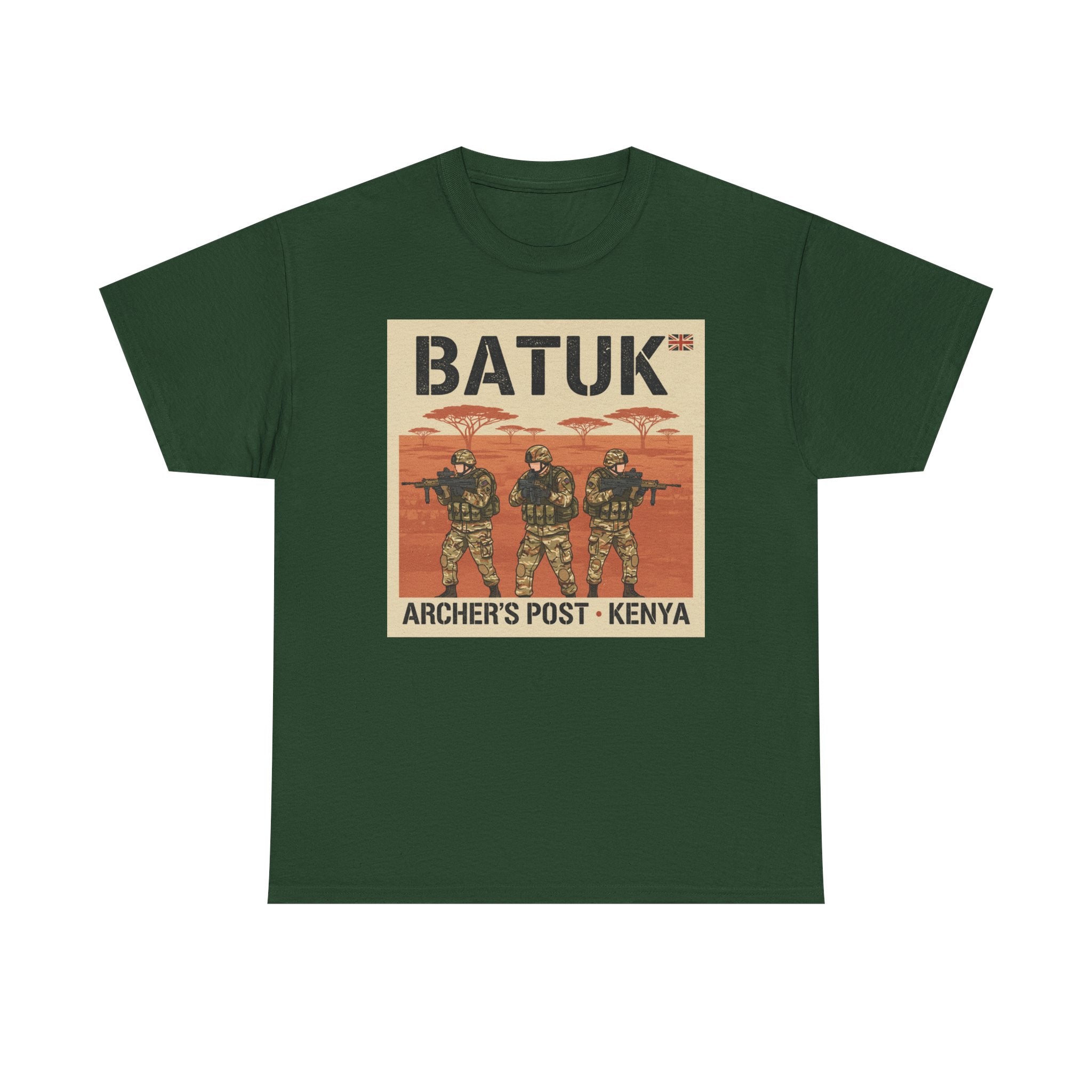 BATUK Archer's Post Kenya Vintage Military T-Shirt