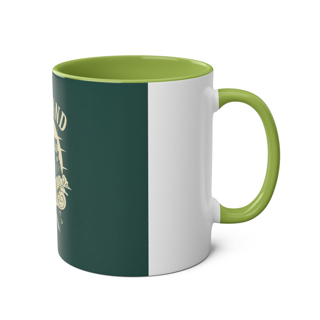 Two-Tone Coffee Mugs, 11oz