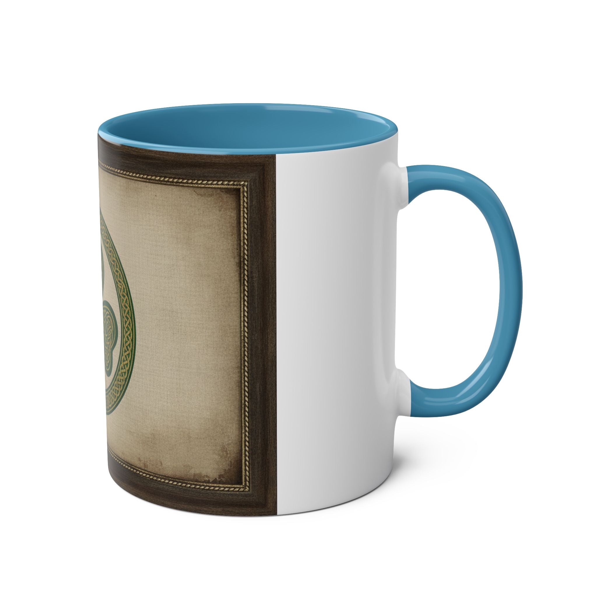 Two-Tone Coffee Mugs, 11oz