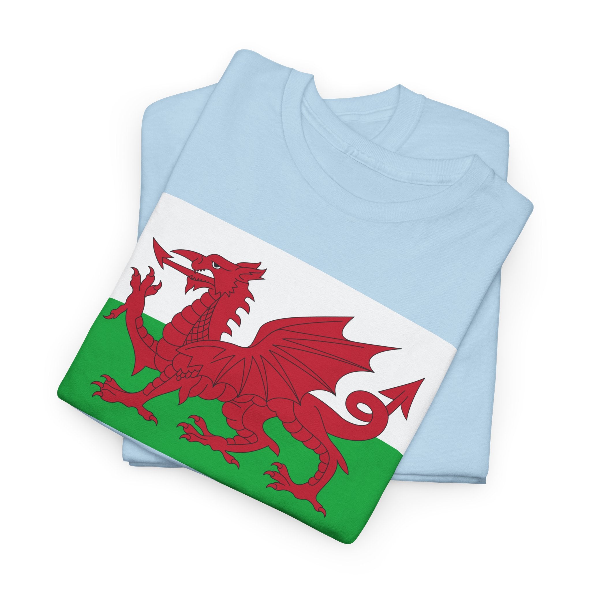 Welsh Dragon T‑Shirt — Cymru Red Dragon Flag Tee