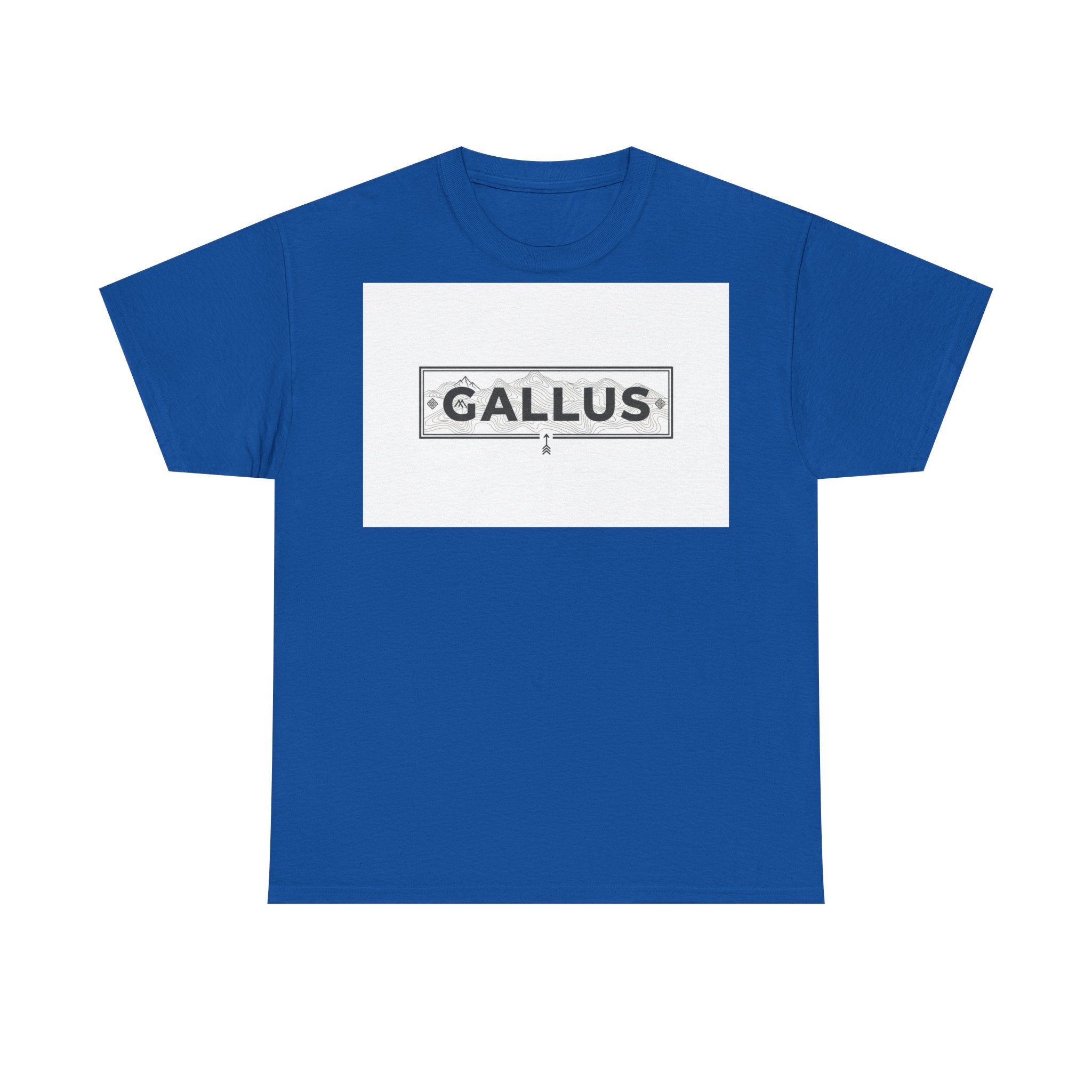 Gallus Logo Tee — Minimalist Stamp Graphic T-Shirt