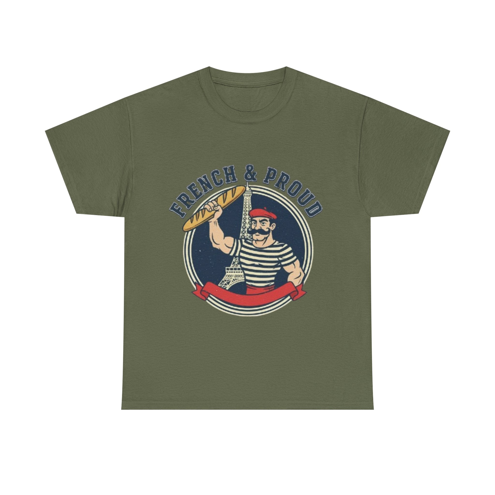 French & Proud T-Shirt — Retro French Sailor Graphic Tee