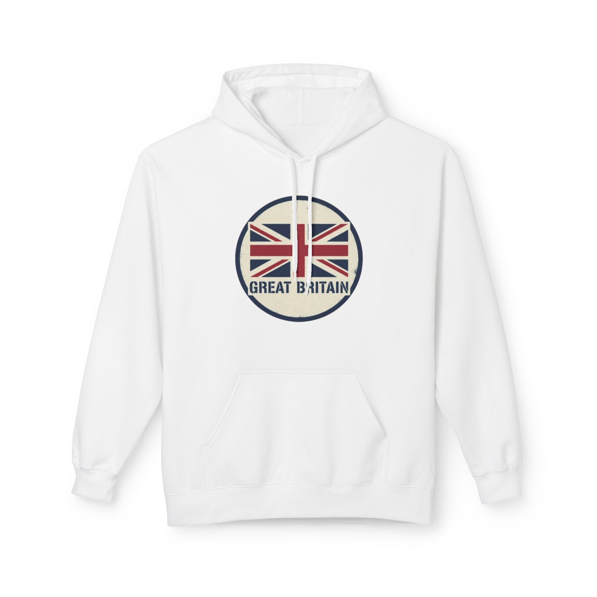Great Britain Union Jack Hoodie — Vintage British Flag Pullover