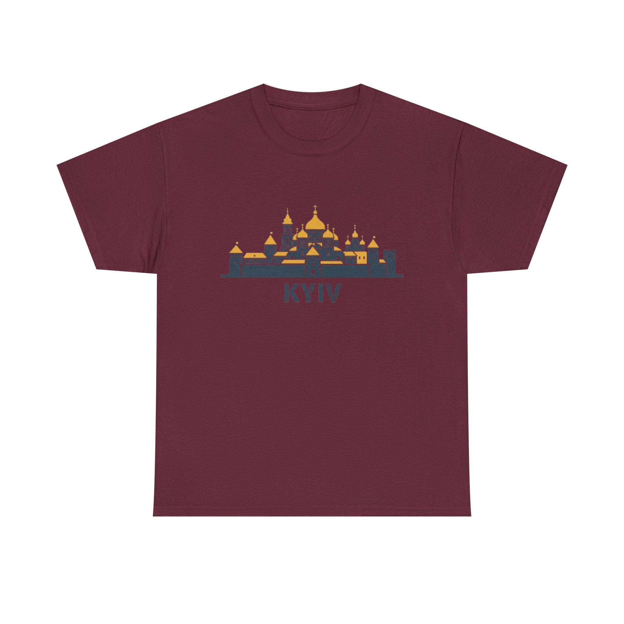 Kyiv Skyline Tee — Ukrainian Cityscape Graphic T-Shirt