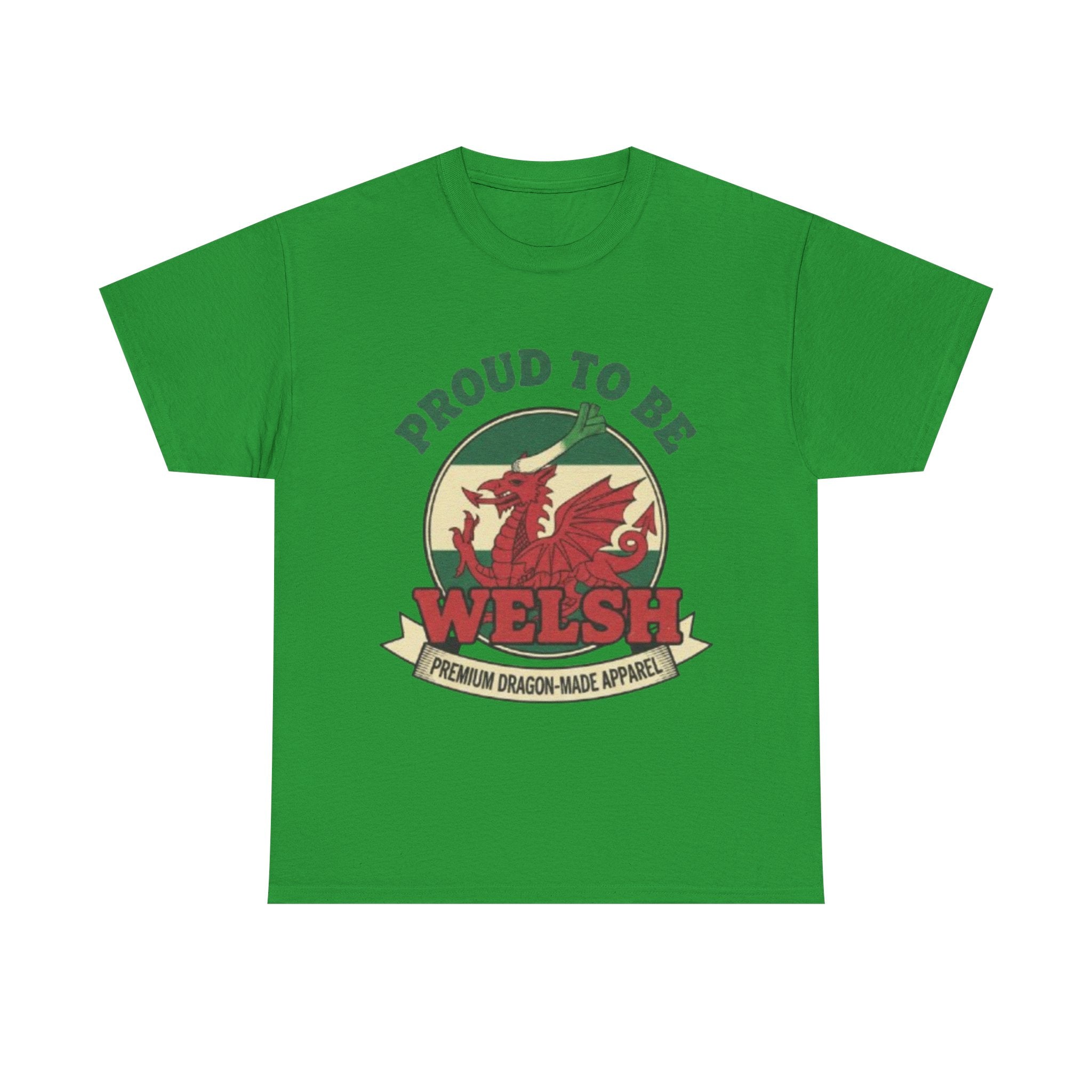 Proud to Be Welsh T-Shirt — Welsh Dragon Pride Tee