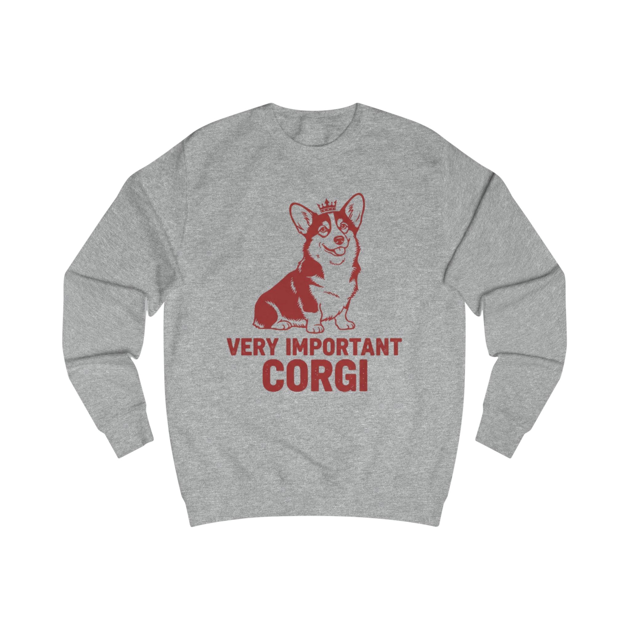 Very Important Corgi Sweatshirt — Cute Dog Crewneck for Corgi Lovers