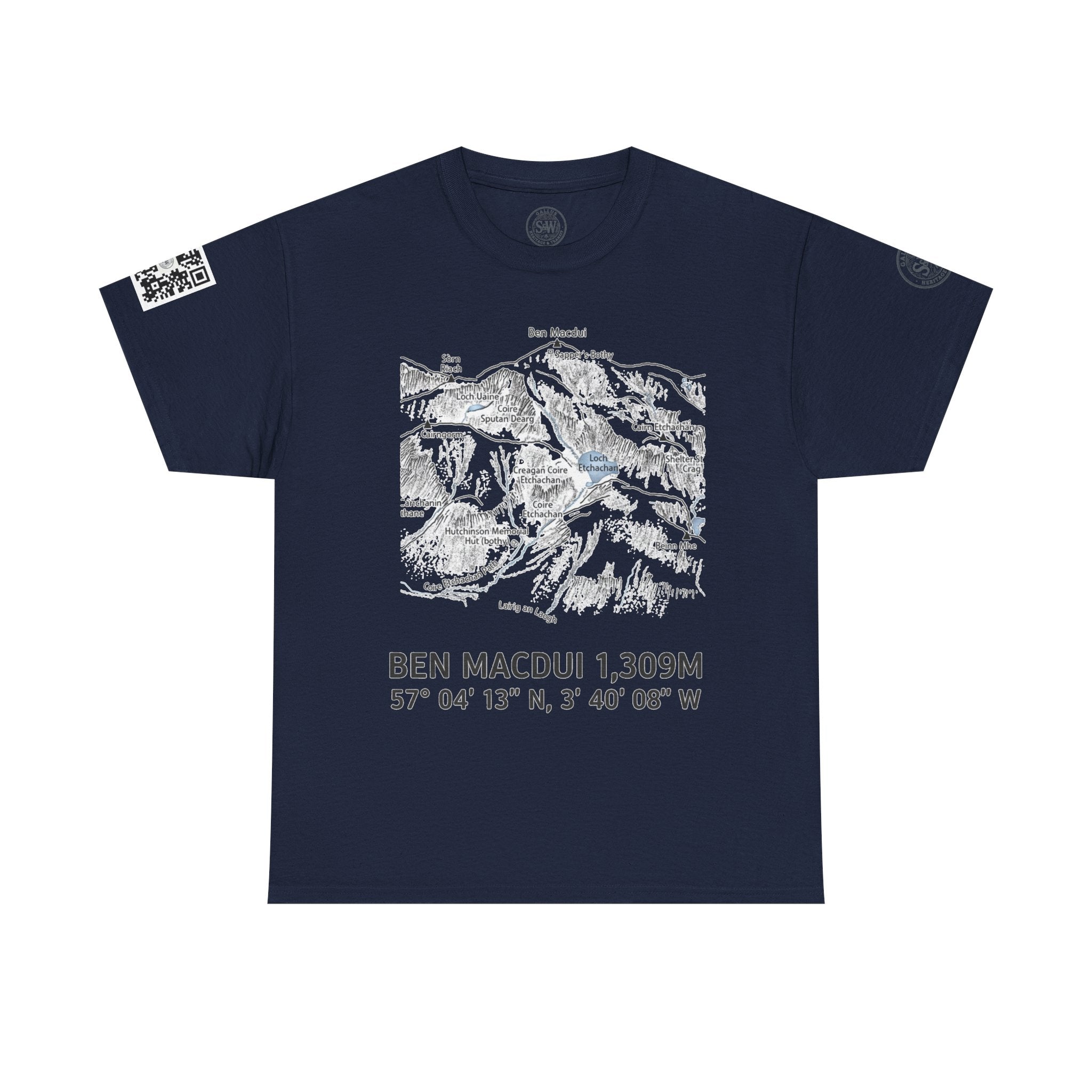 Ben Macdui 1,309m with QR Code Special Edition