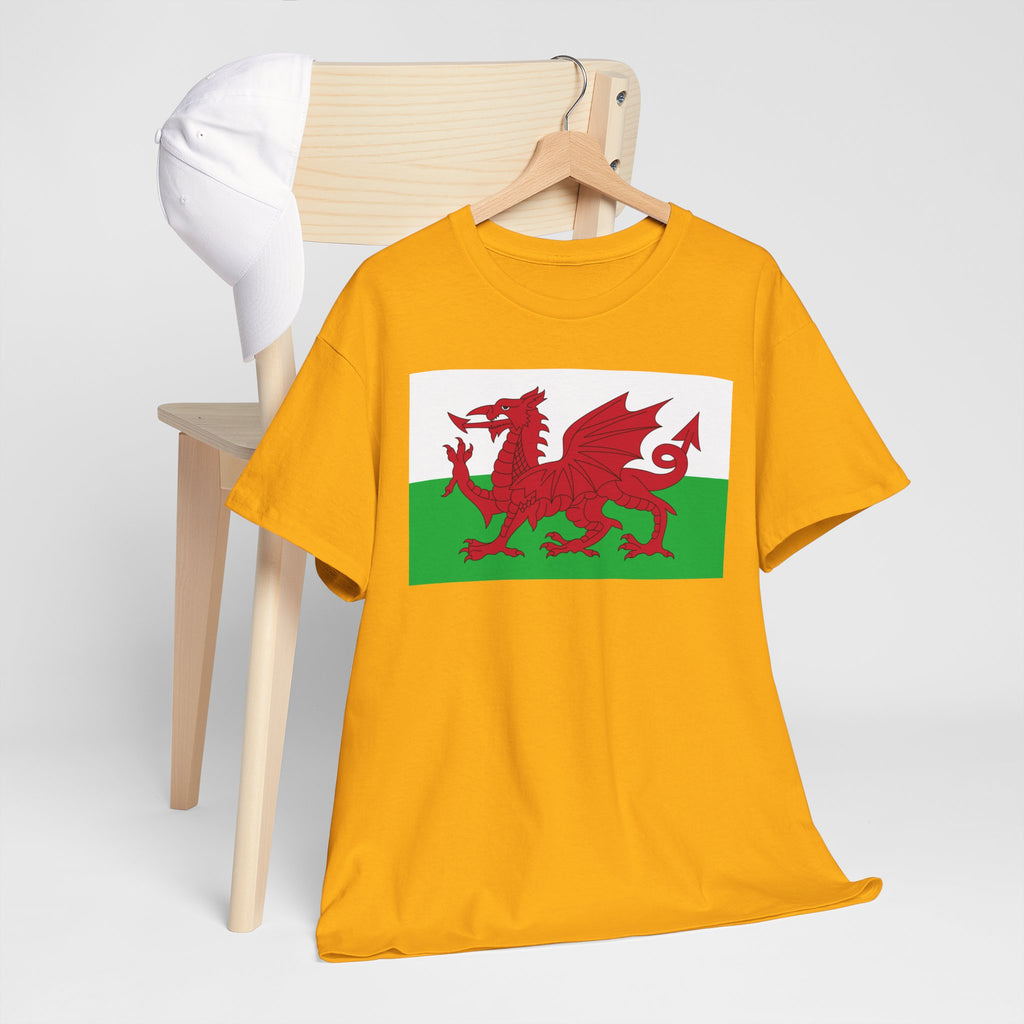 Welsh Dragon T‑Shirt — Cymru Red Dragon Flag Tee