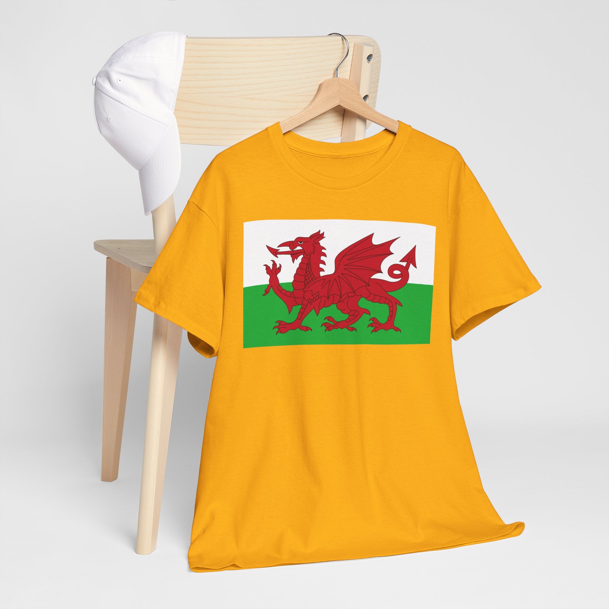 Welsh Dragon T‑Shirt — Cymru Red Dragon Flag Tee